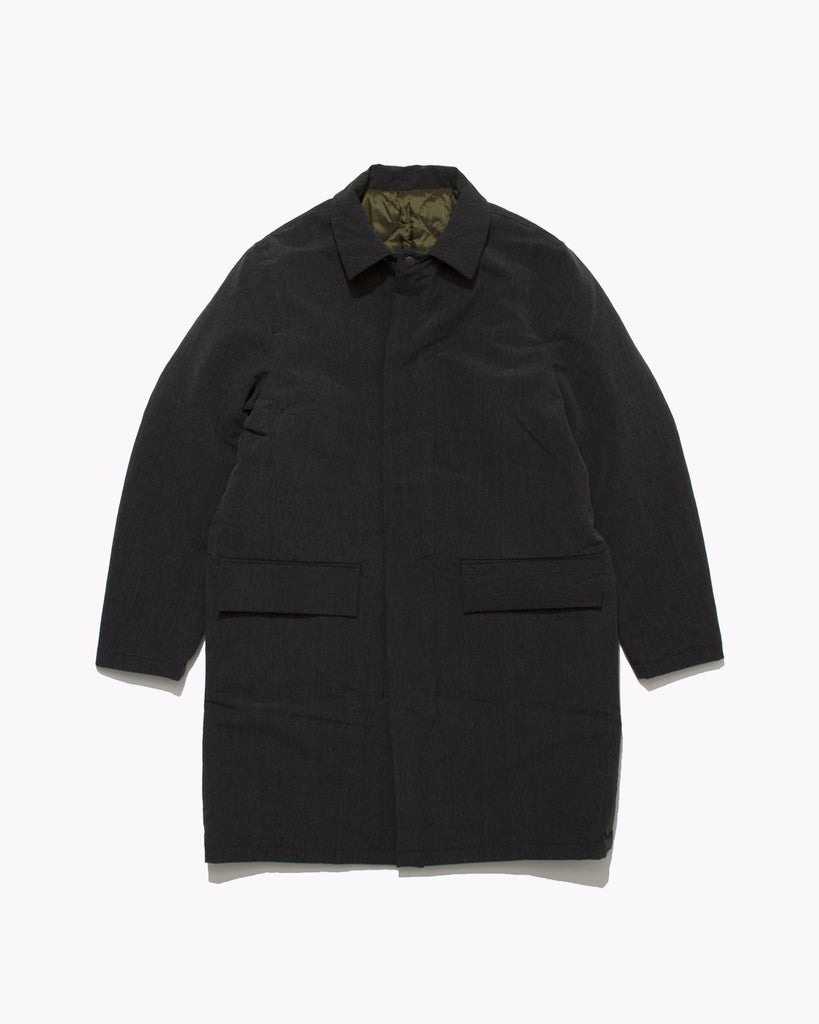 REVERISBLE MAC COAT - ACID BLACK / OLIVE DRAB（2801）