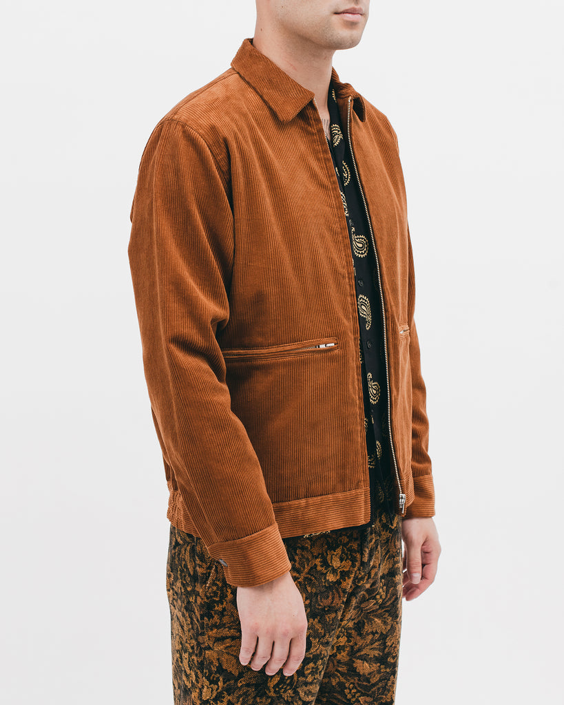 HARRINGTON JACKET - CAMEL CORD（2804）