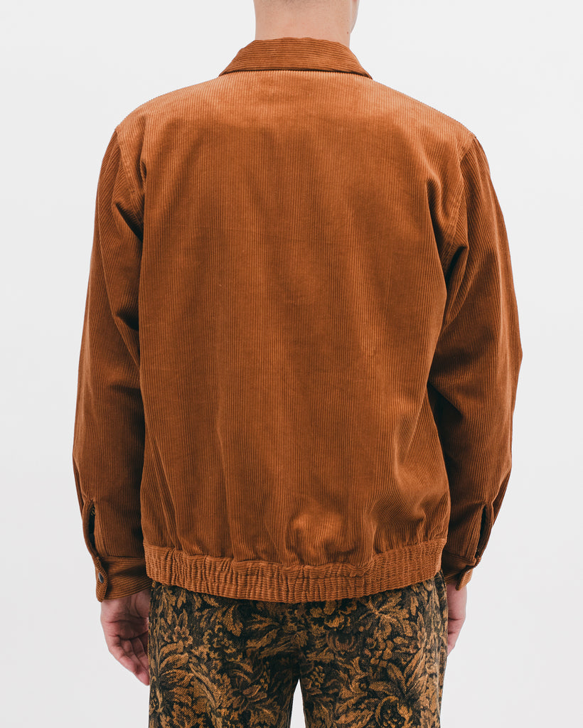 HARRINGTON JACKET - CAMEL CORD（2804）