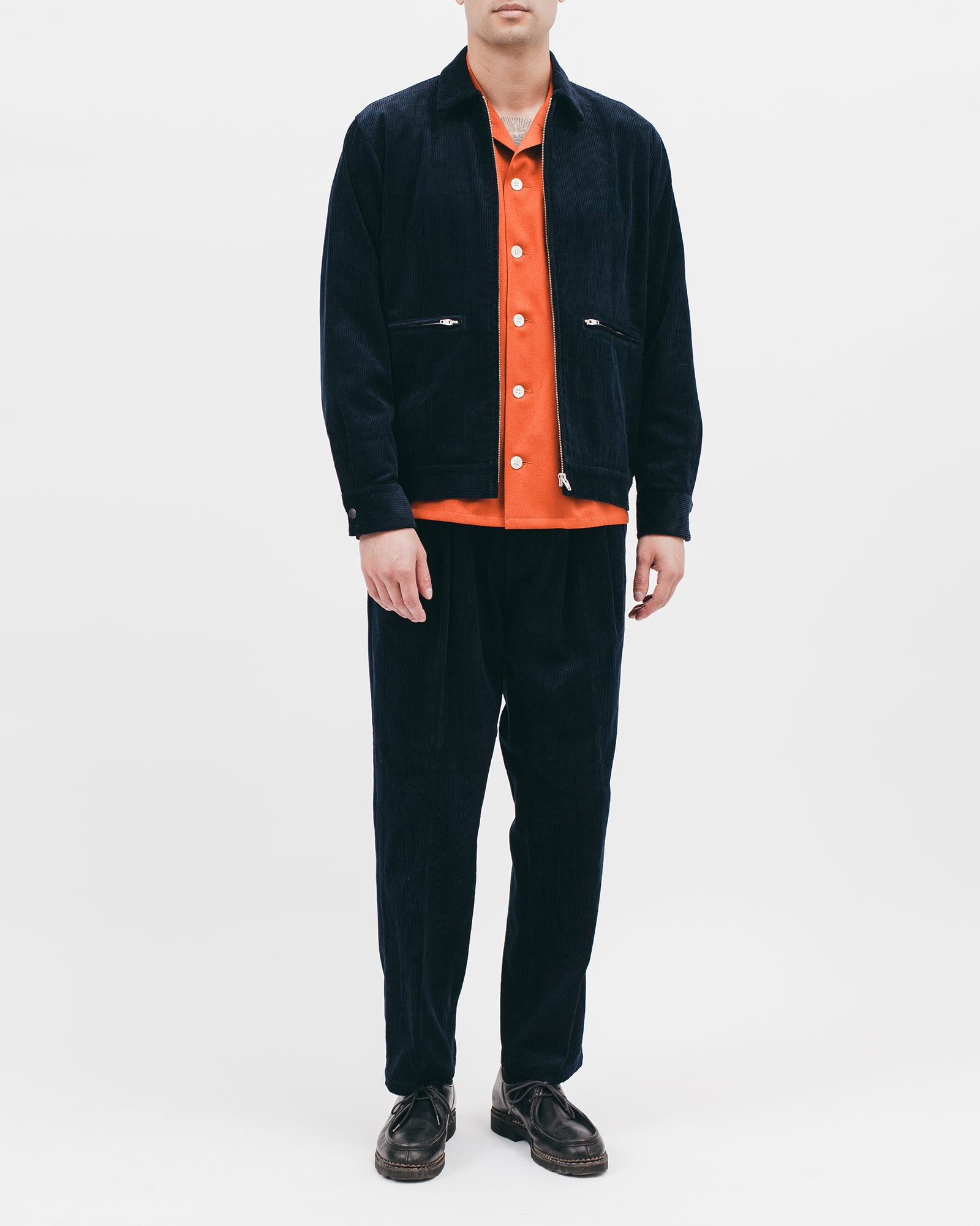 HARRINGTON JACKET - MIDNIGHT CORD（2804）