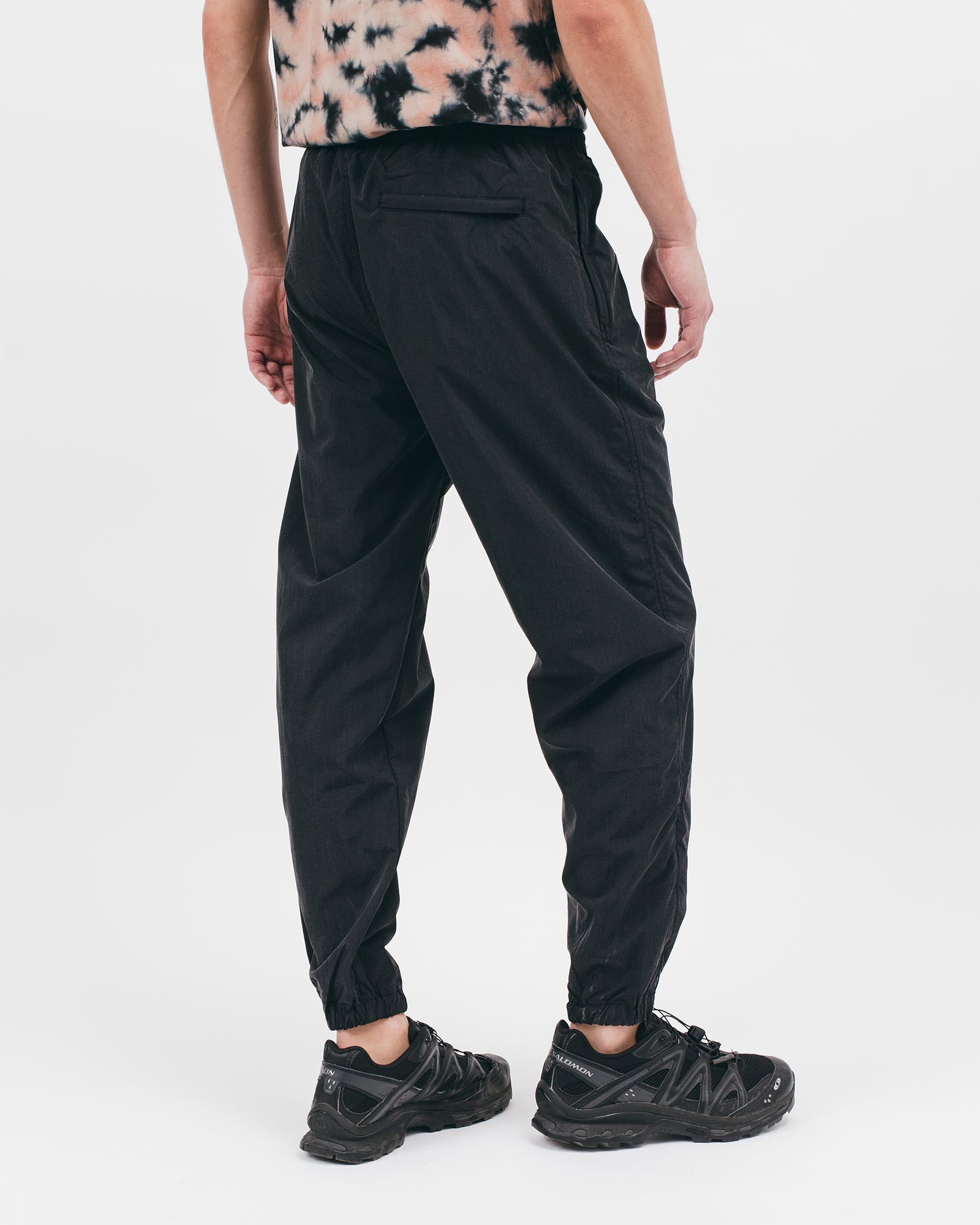 ELASTIC TRACK TROUSER - ACID BLACK(2824)