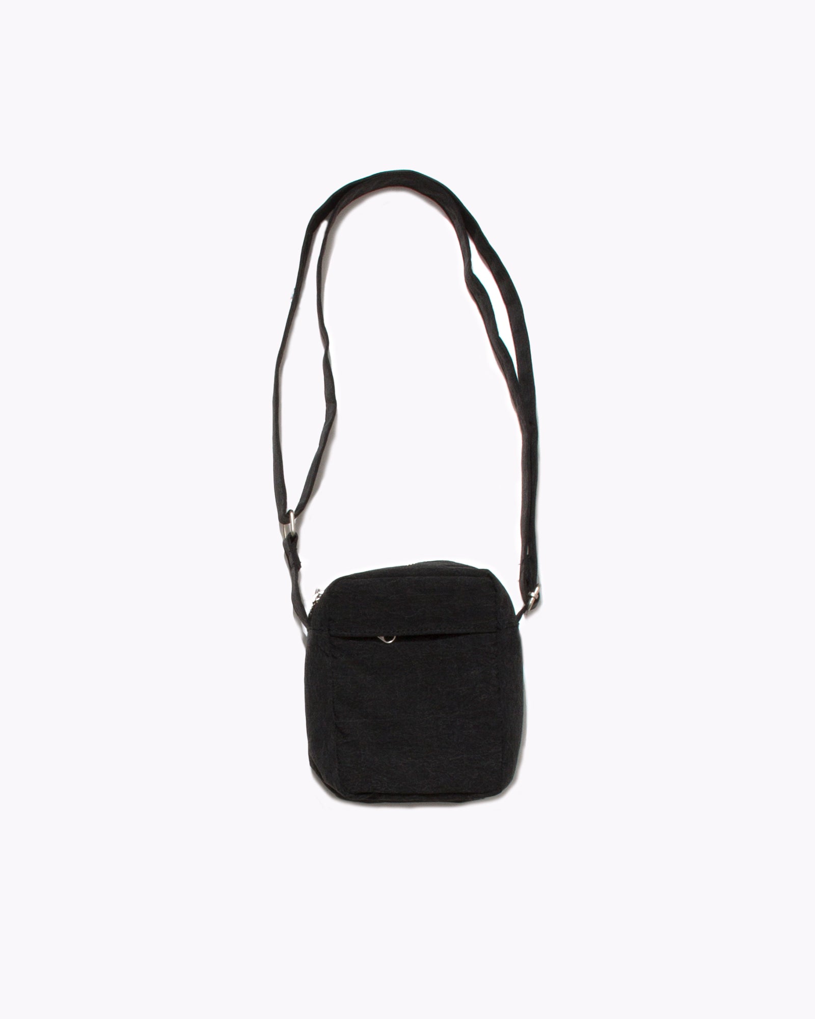 TEXTURE SHOULDER BAG - ACID BLACK(2762)
