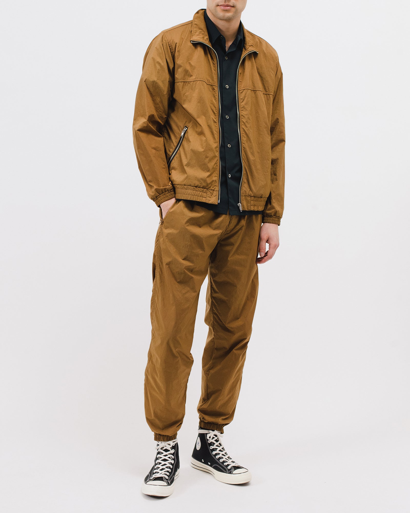 WARM UP JACKET - TOBACCO(3003)