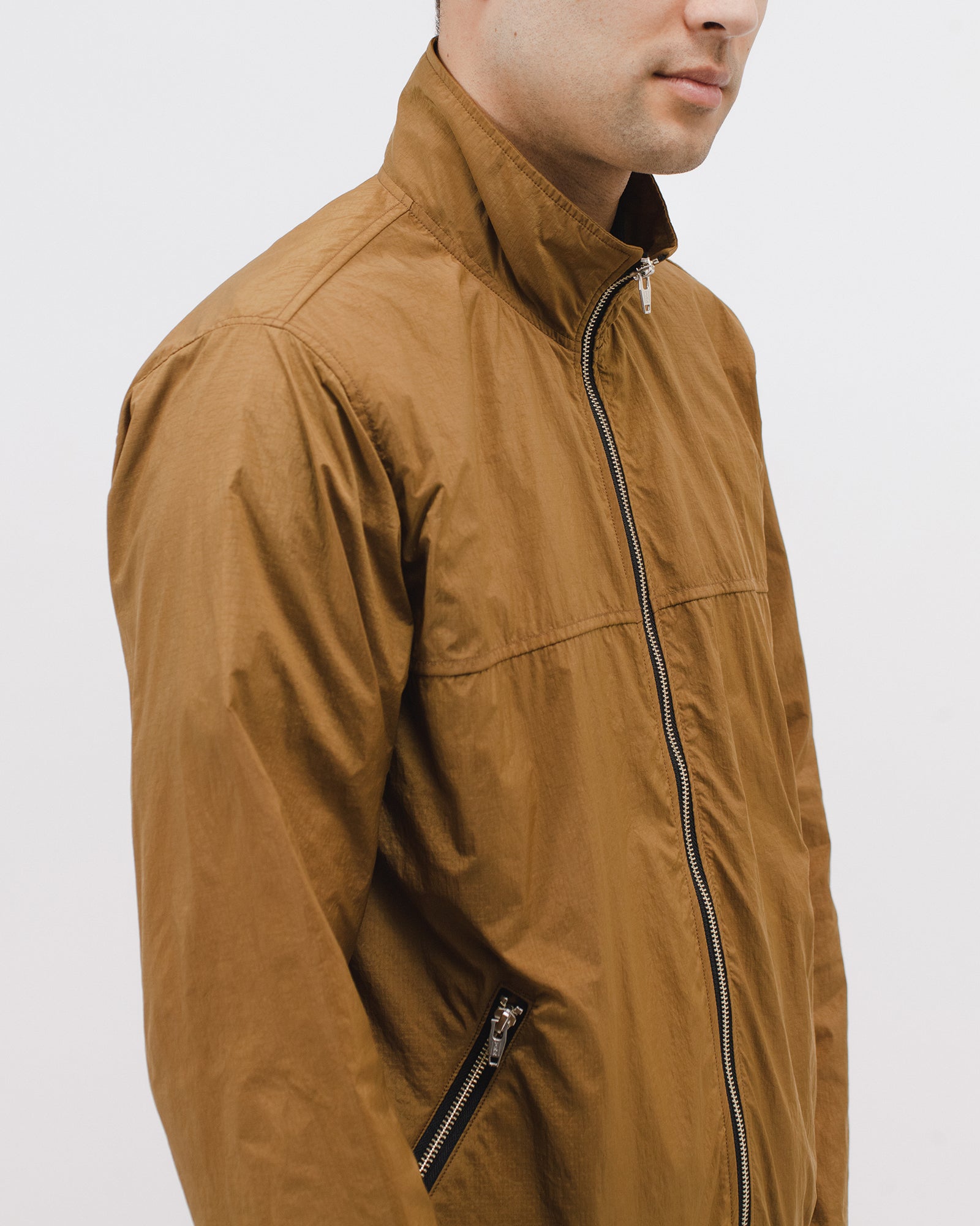 WARM UP JACKET - TOBACCO(3003)