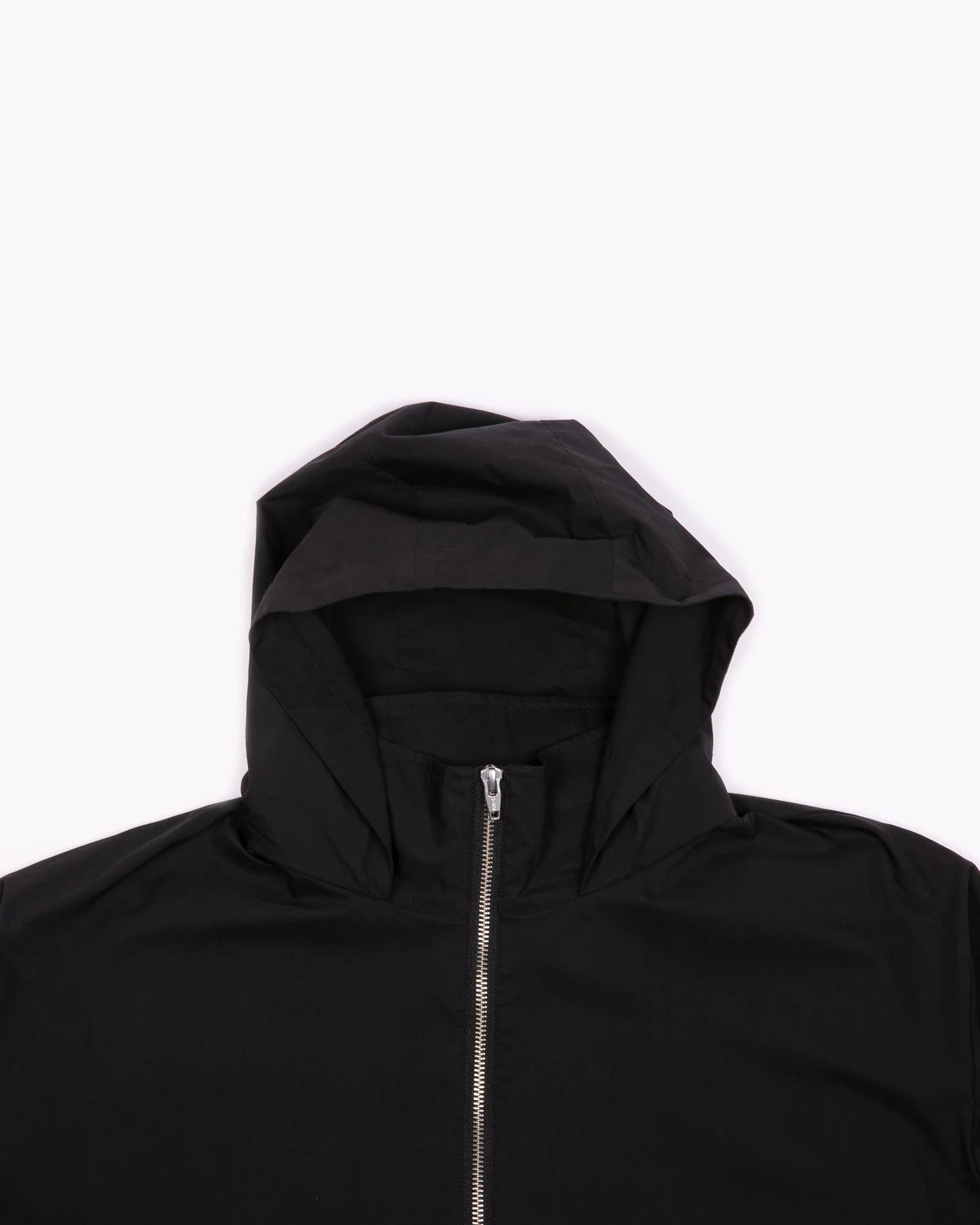 ZIP HOODED JACKET - BLACK(3004)