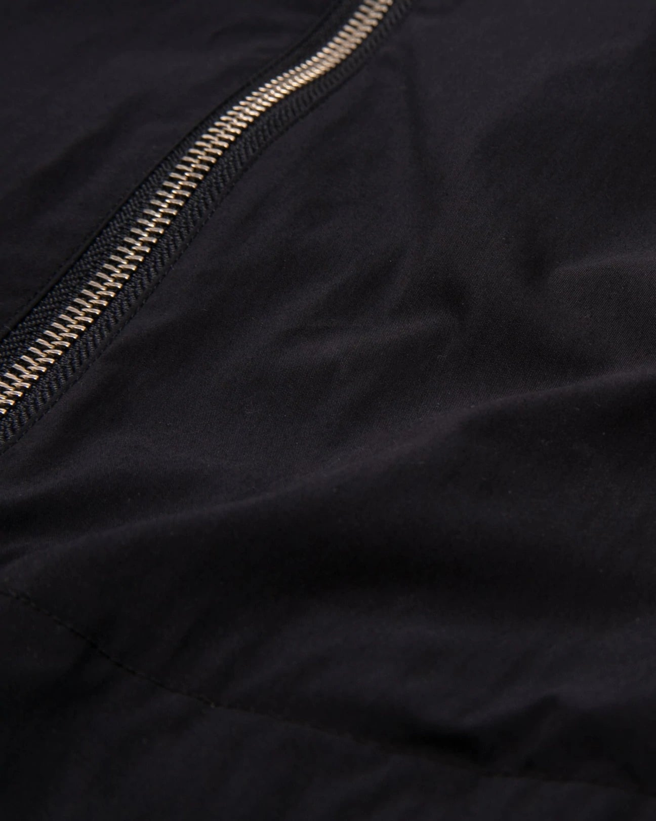 ZIP HOODED JACKET - BLACK(3004)