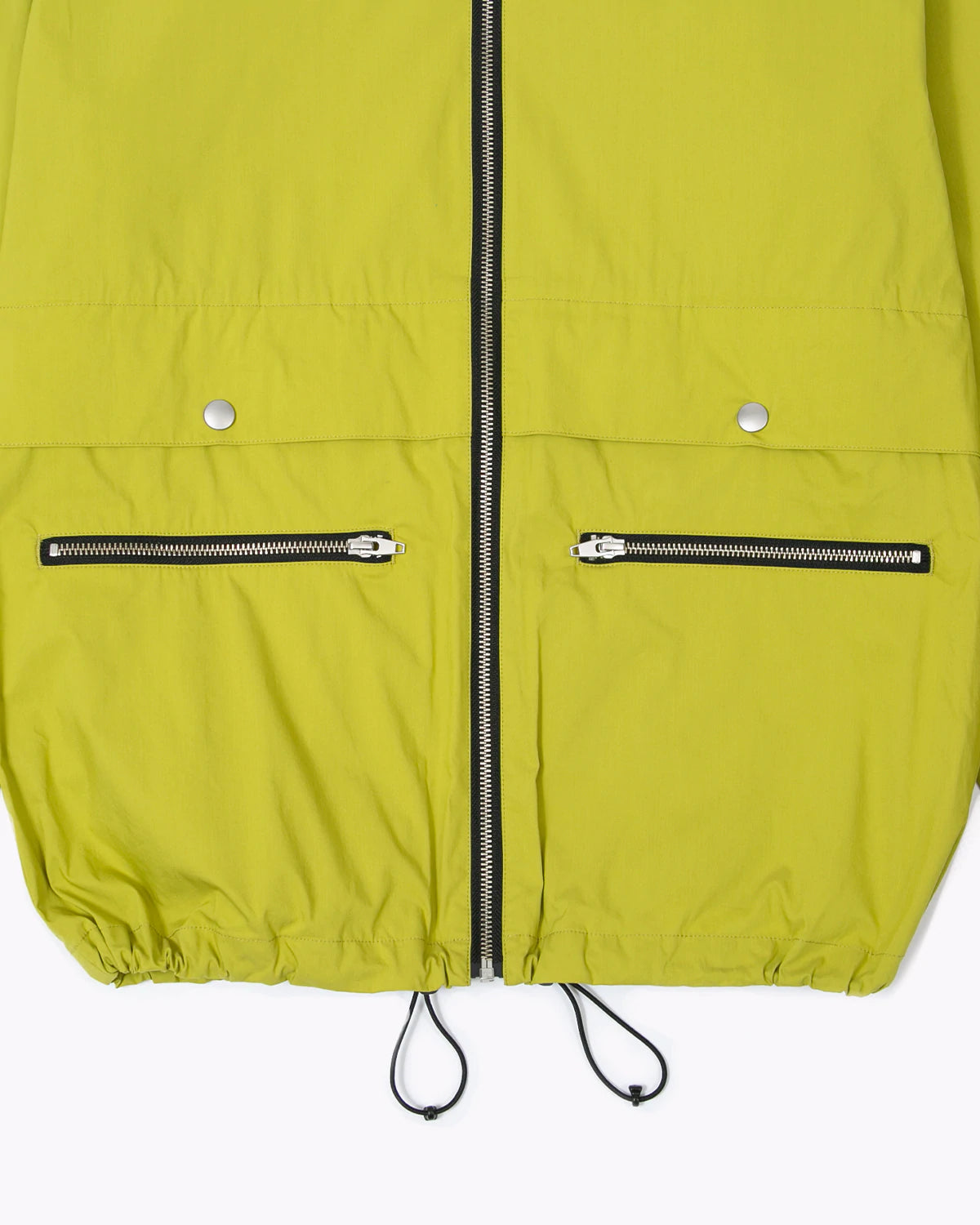 ZIP HOODED JACKET - CHARTREUSE(3004)