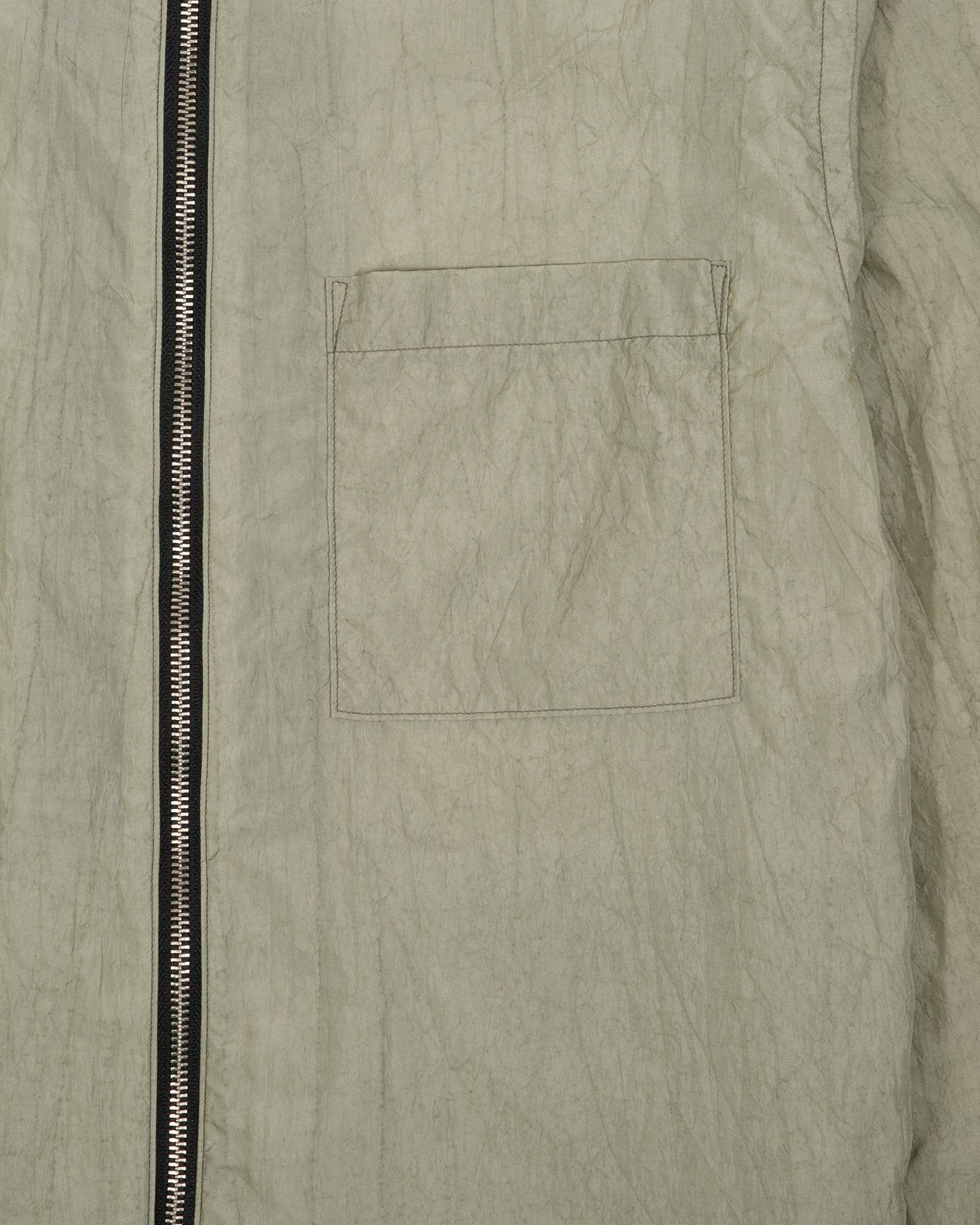 MARBLE ZIP BLOUSON - SEAWEED(3011)