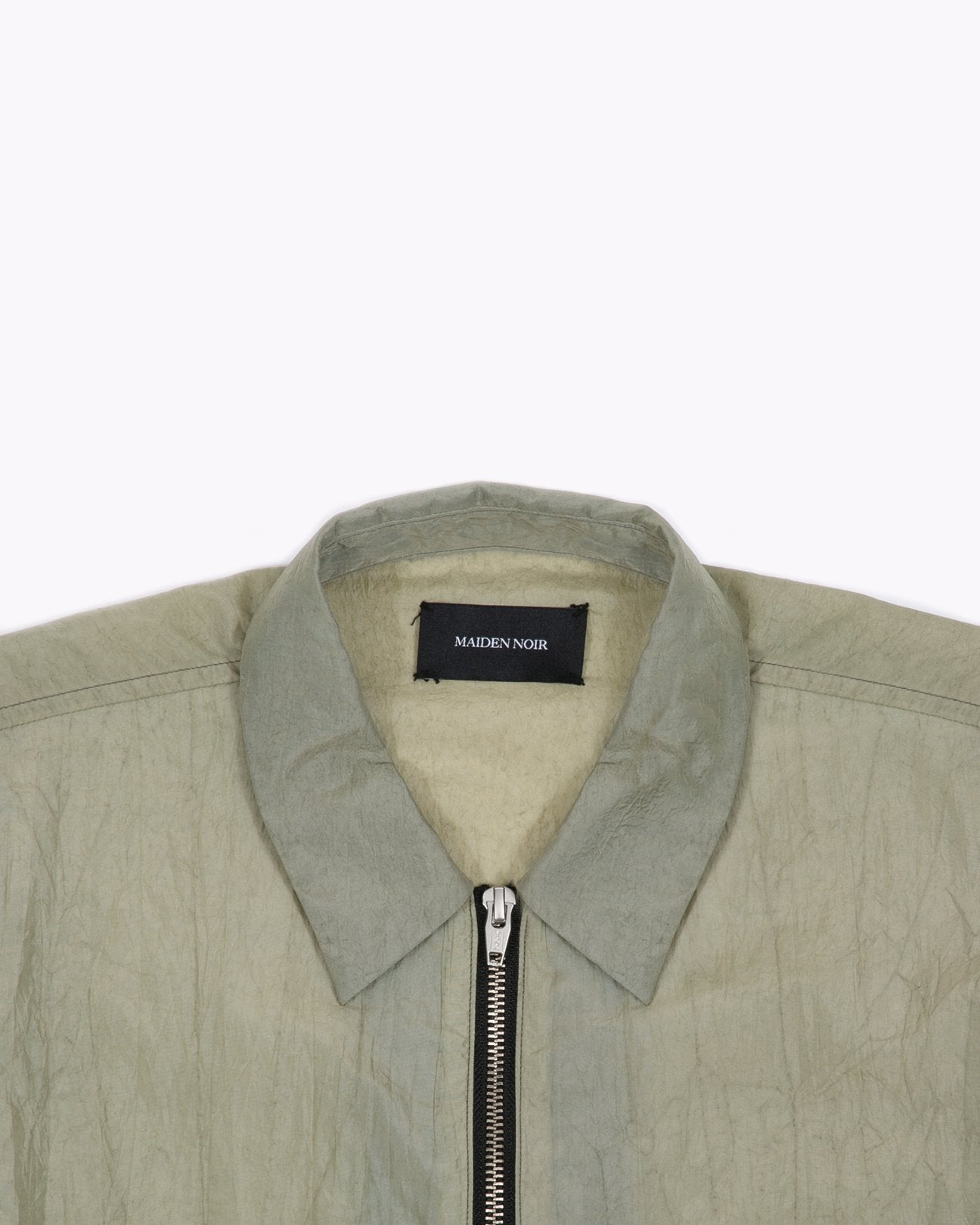 MARBLE ZIP BLOUSON - SEAWEED(3011)