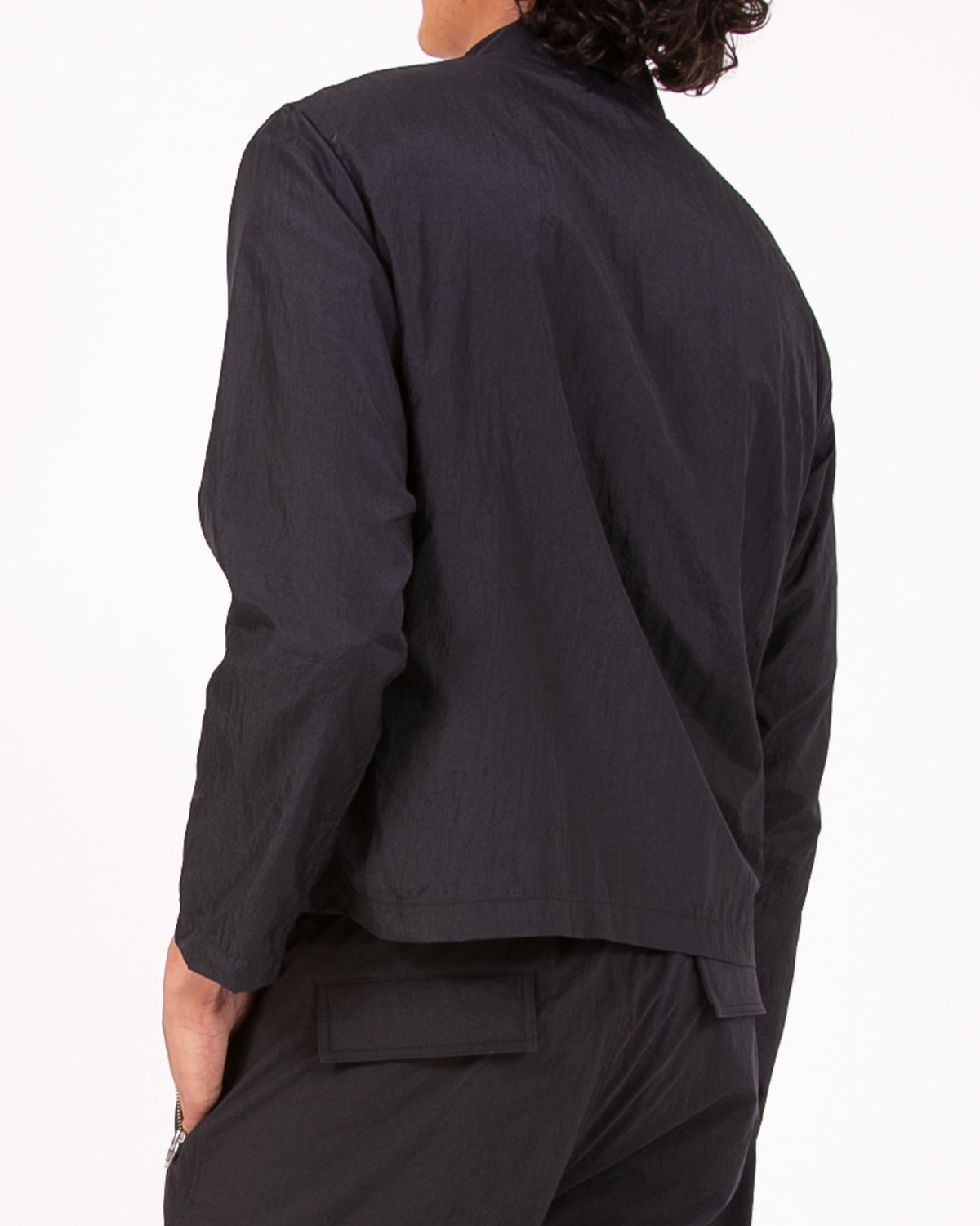 MARBLE ZIP BLOUSON - BLACK(3011)