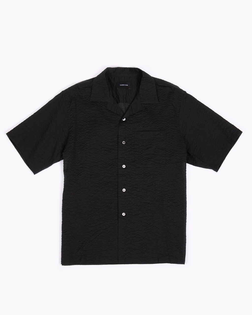 CREPE SS SHIRT - BLACK（3013）