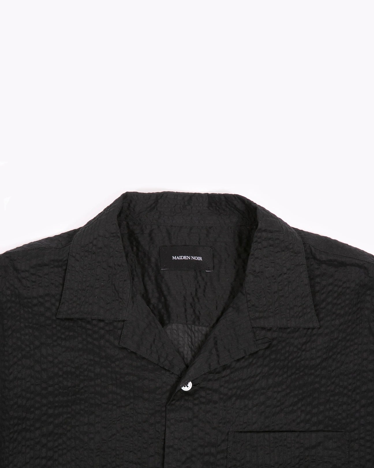 CREPE SS SHIRT - BLACK(3013)