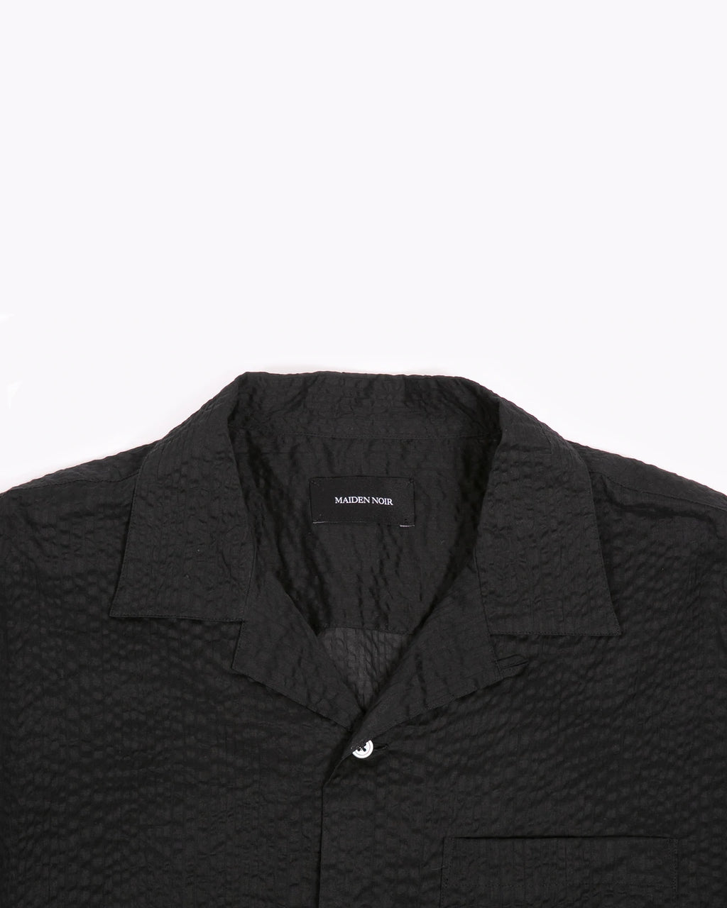 CREPE SS SHIRT - BLACK（3013）