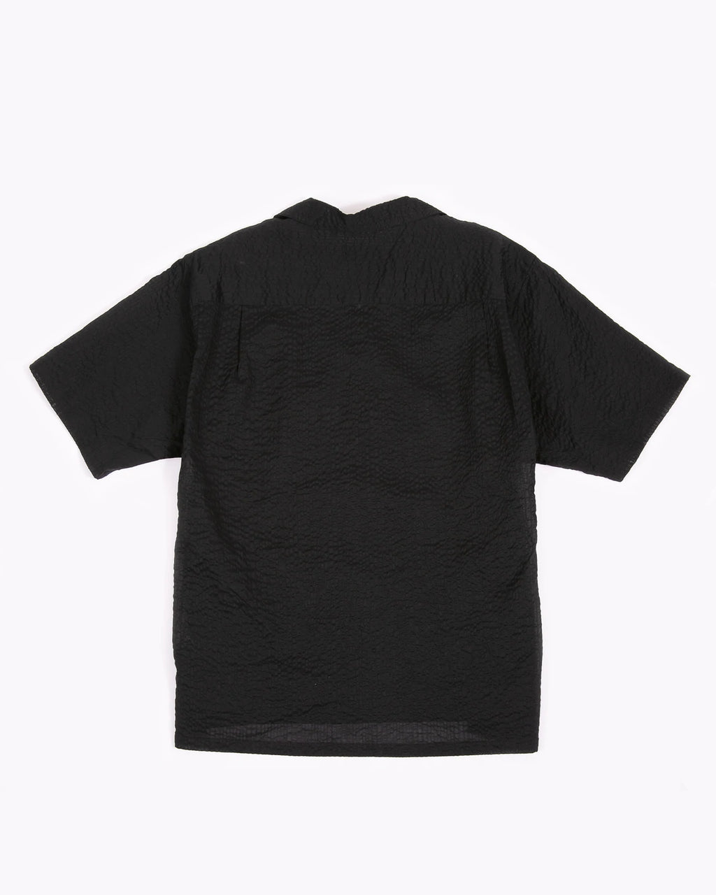 CREPE SS SHIRT - BLACK（3013）