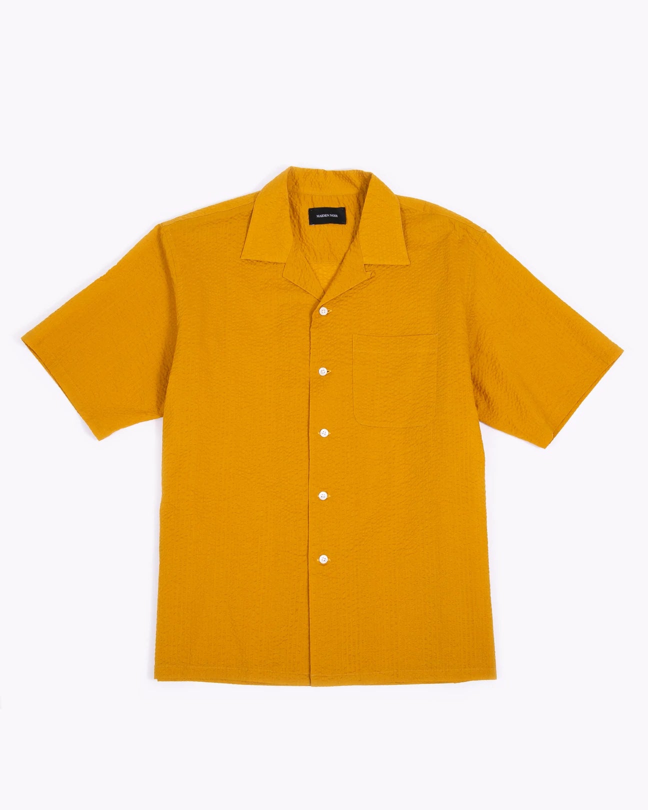 CREPE SS SHIRT - SULPHUR（3013）