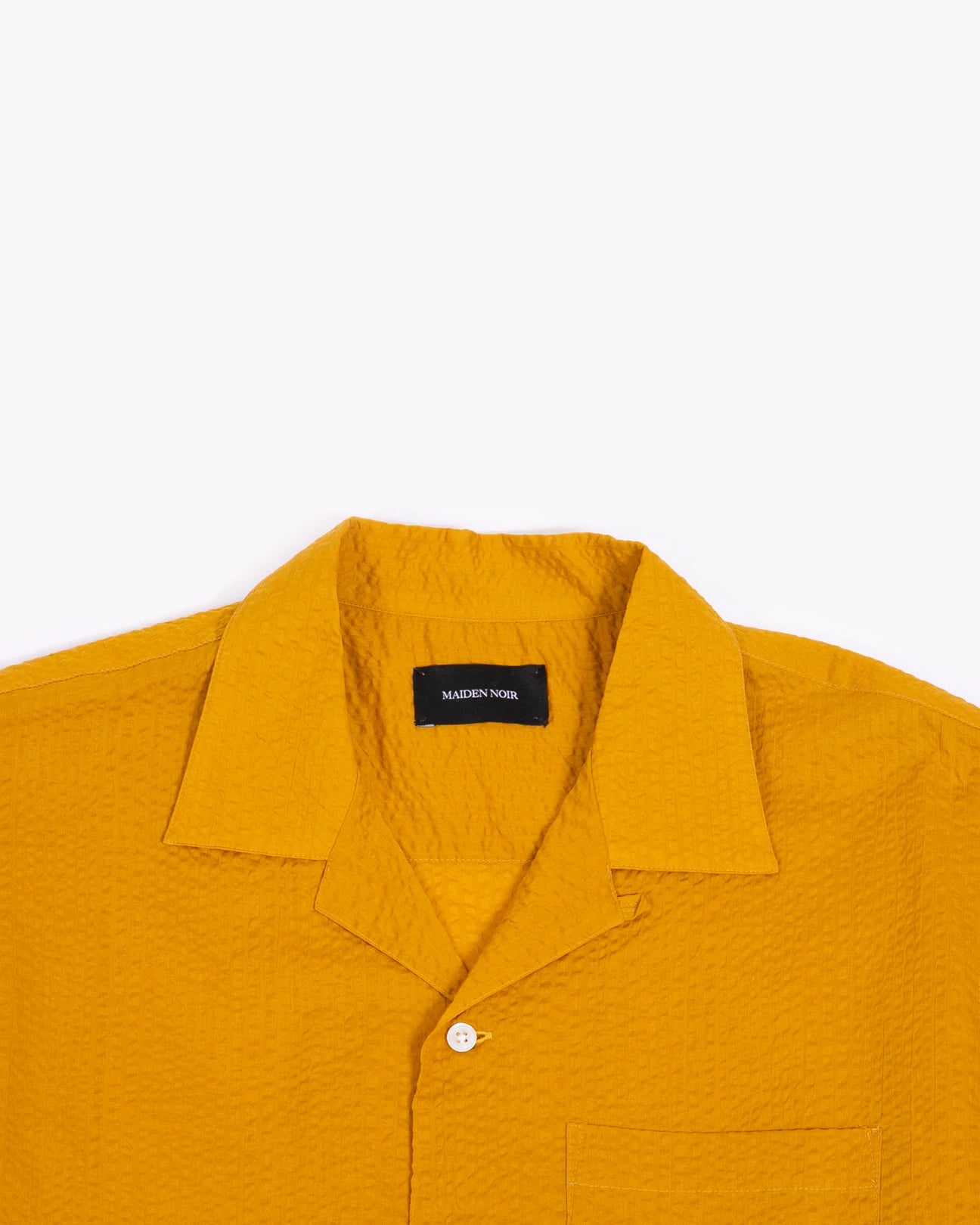 CREPE SS SHIRT - SULPHUR（3013）