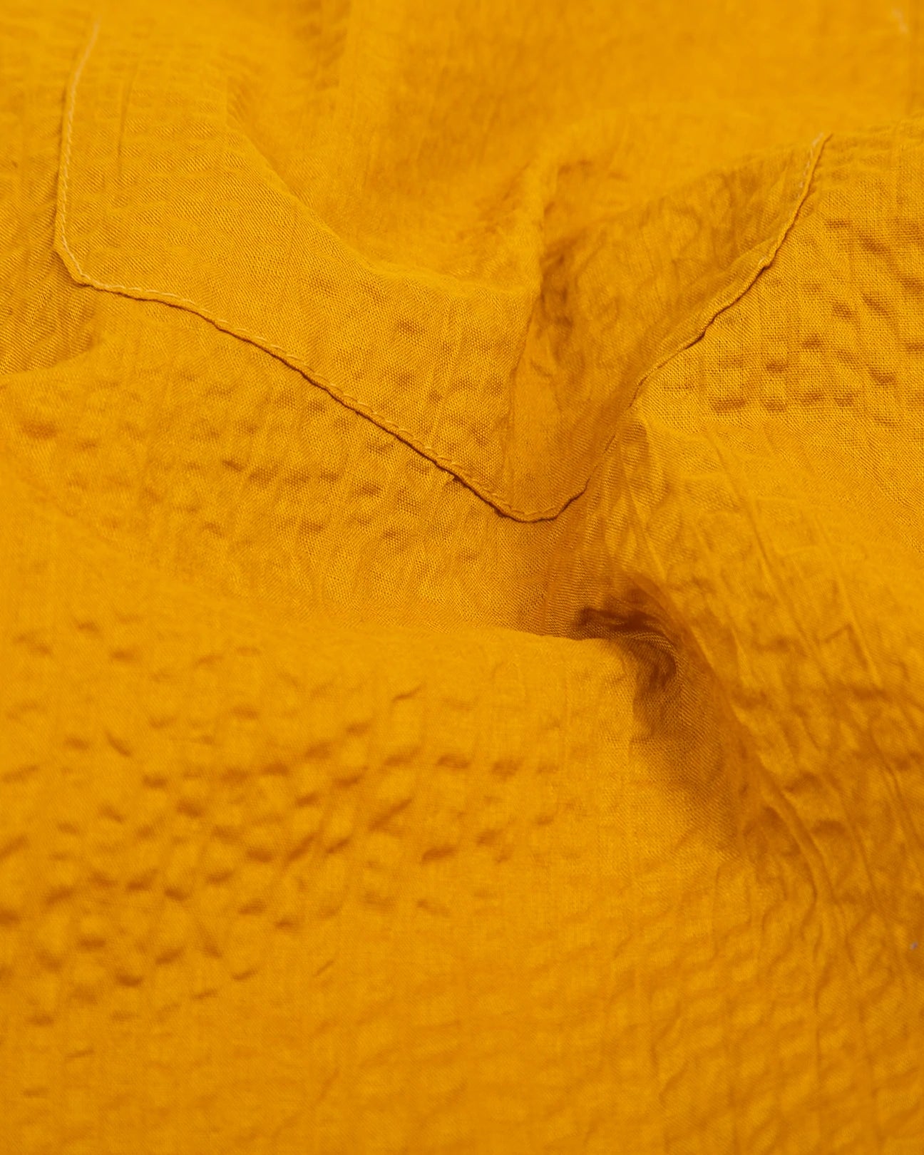 CREPE SS SHIRT - SULPHUR（3013）
