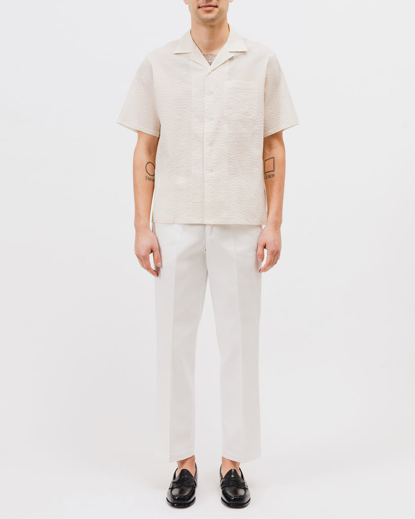 CREPE SS SHIRT - NATURAL（3013）