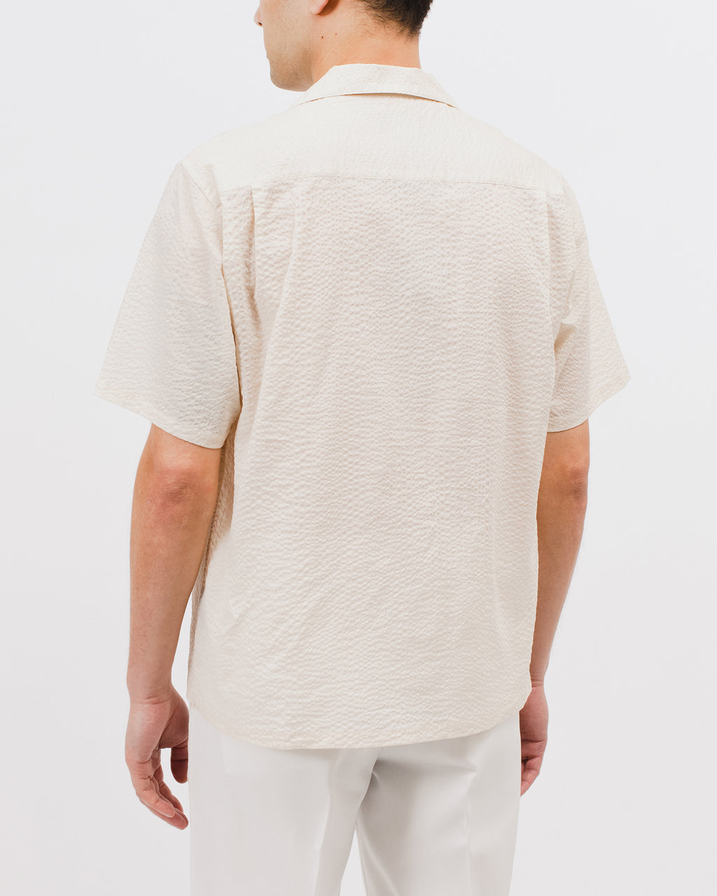 CREPE SS SHIRT - NATURAL（3013）