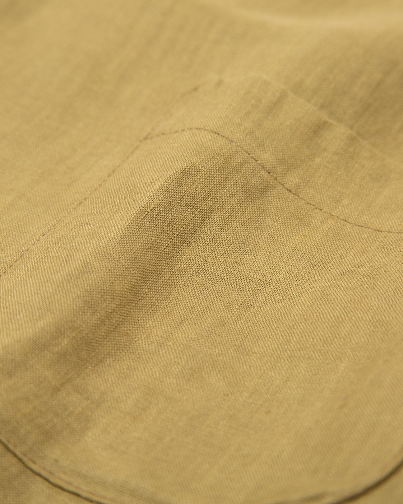 LINEN LS SHIRT - OLIVE(3015)