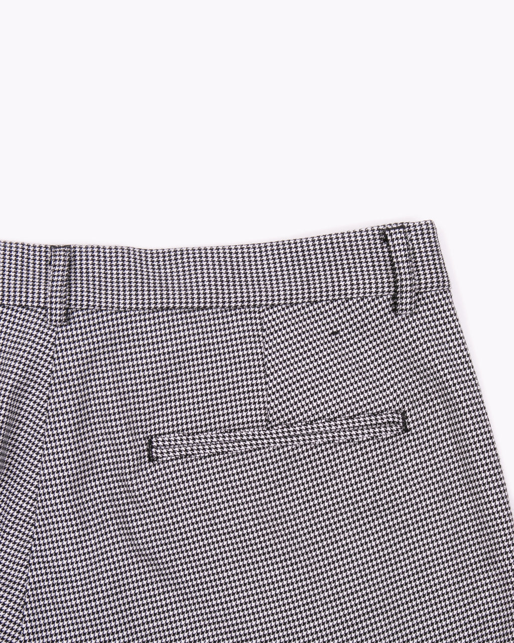 PLEATED SUIT TROUSER - HOUNDSTOOTH(3021)