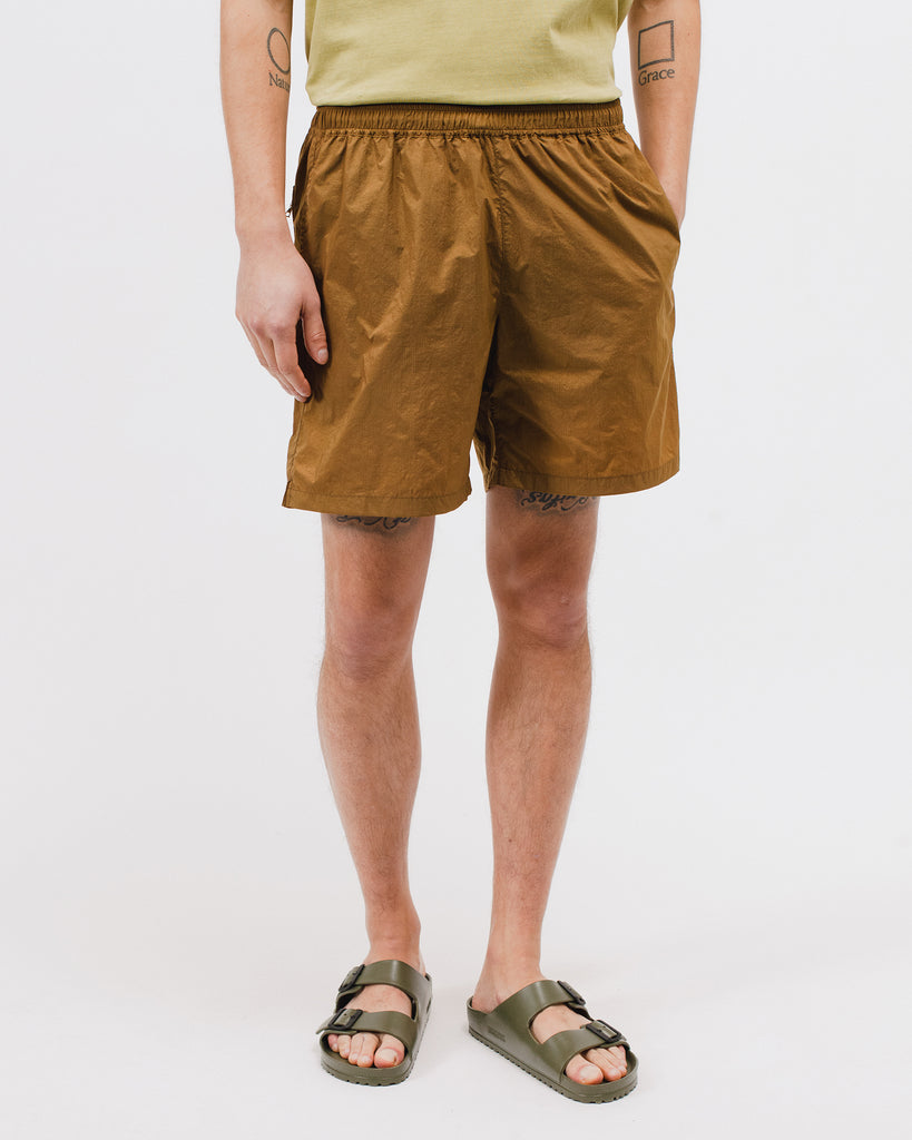 WARM UP SHORTS - TOBACCO(3024)