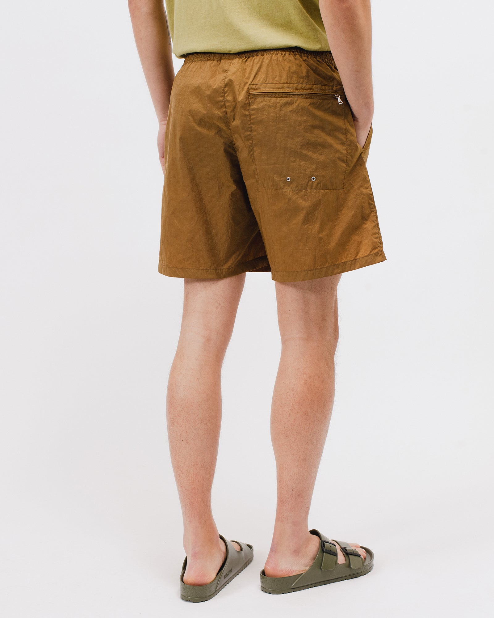 WARM UP SHORTS - TOBACCO(3024)