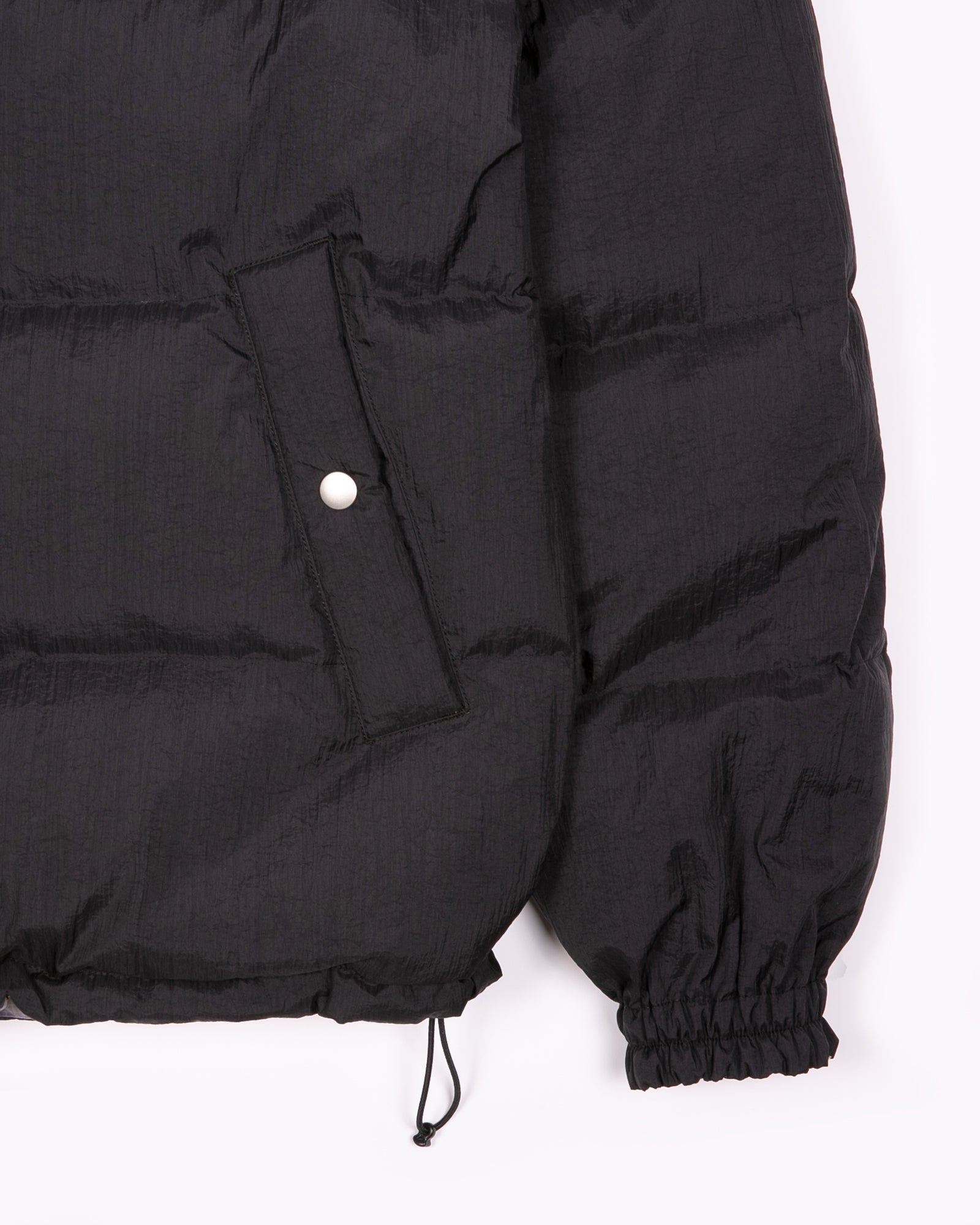 REVERSIBLE PUFFER JACKET - BLACK / PURPLE ASH DYED(3103)