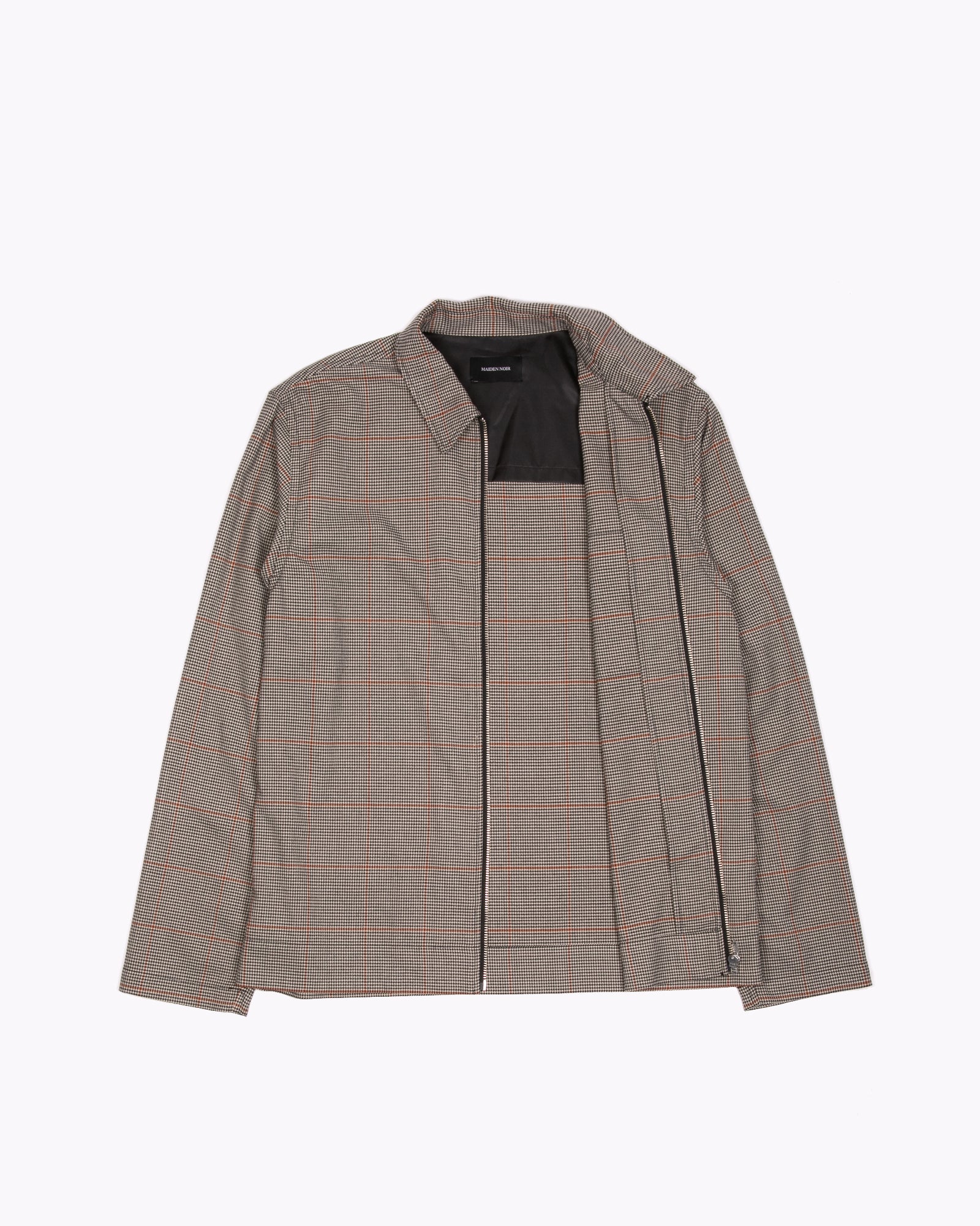 ZIP BLOUSON - CHECK(3111)