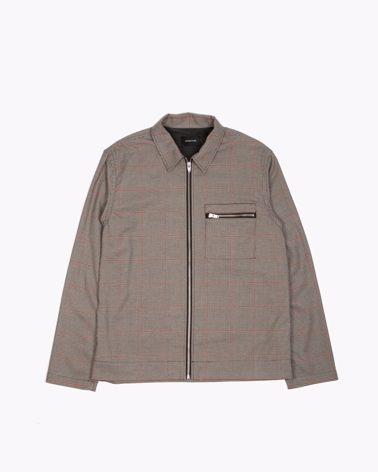ZIP BLOUSON - CHECK(3111)