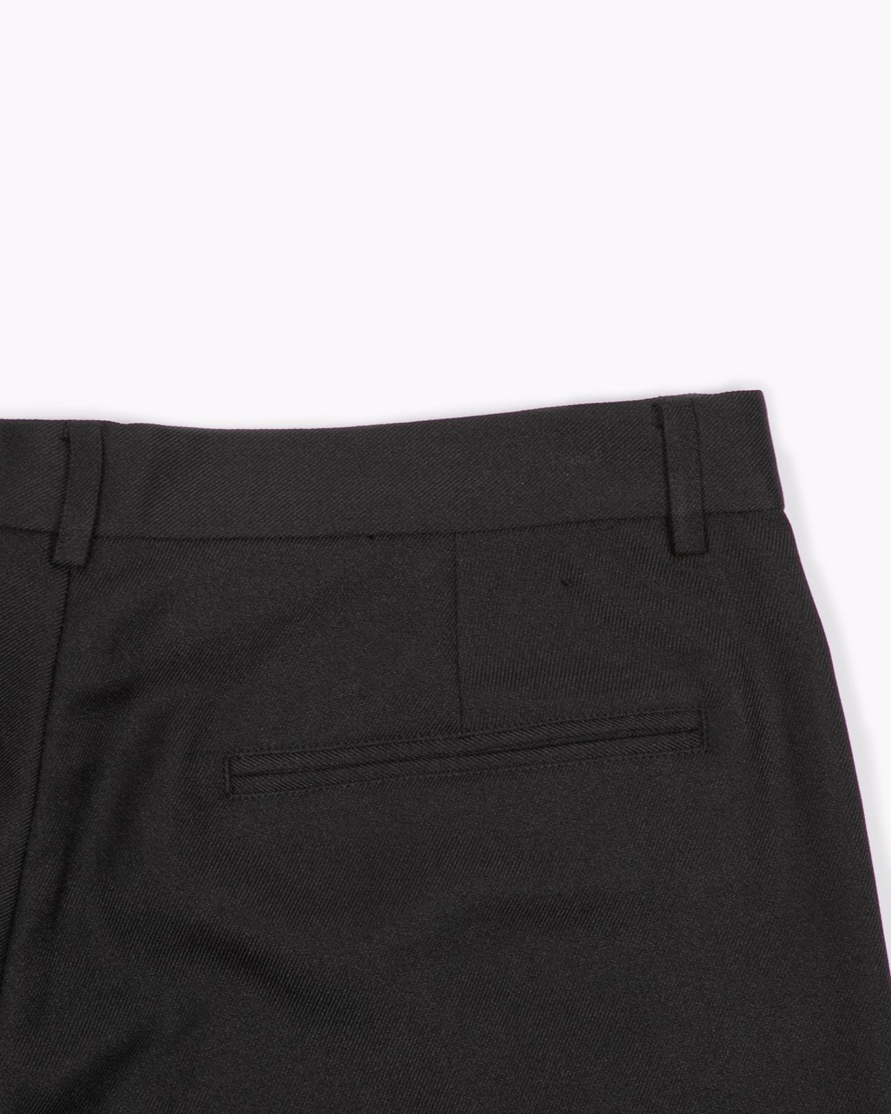 PLEATED SUIT TROUSER - BLACK(3021)