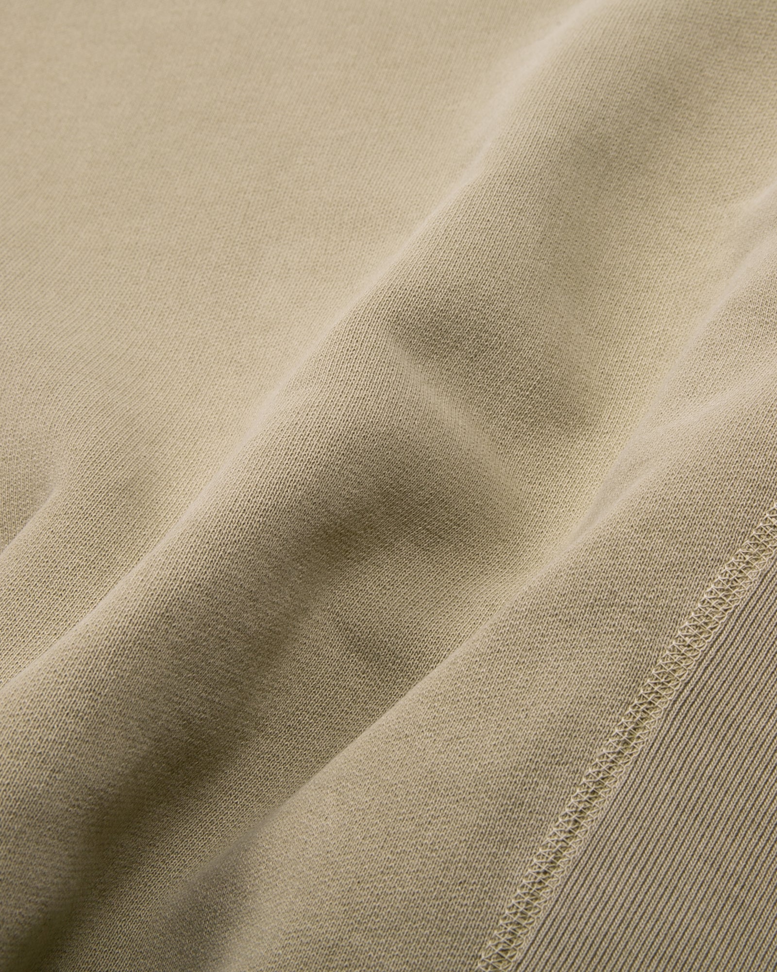 NATURAL DYED CREW FLEECE - LICHEN(3134)