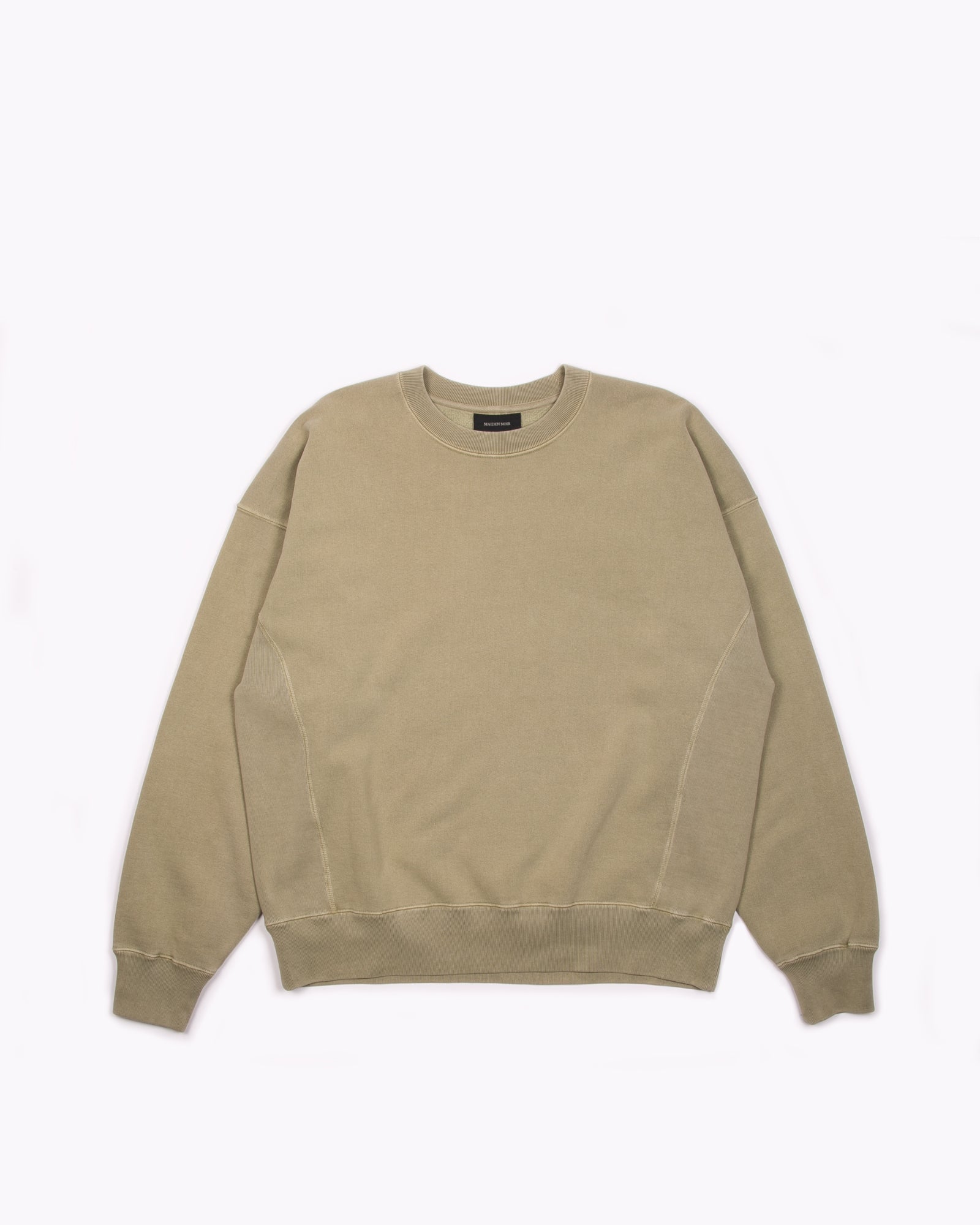 NATURAL DYED CREW FLEECE - LICHEN(3134)