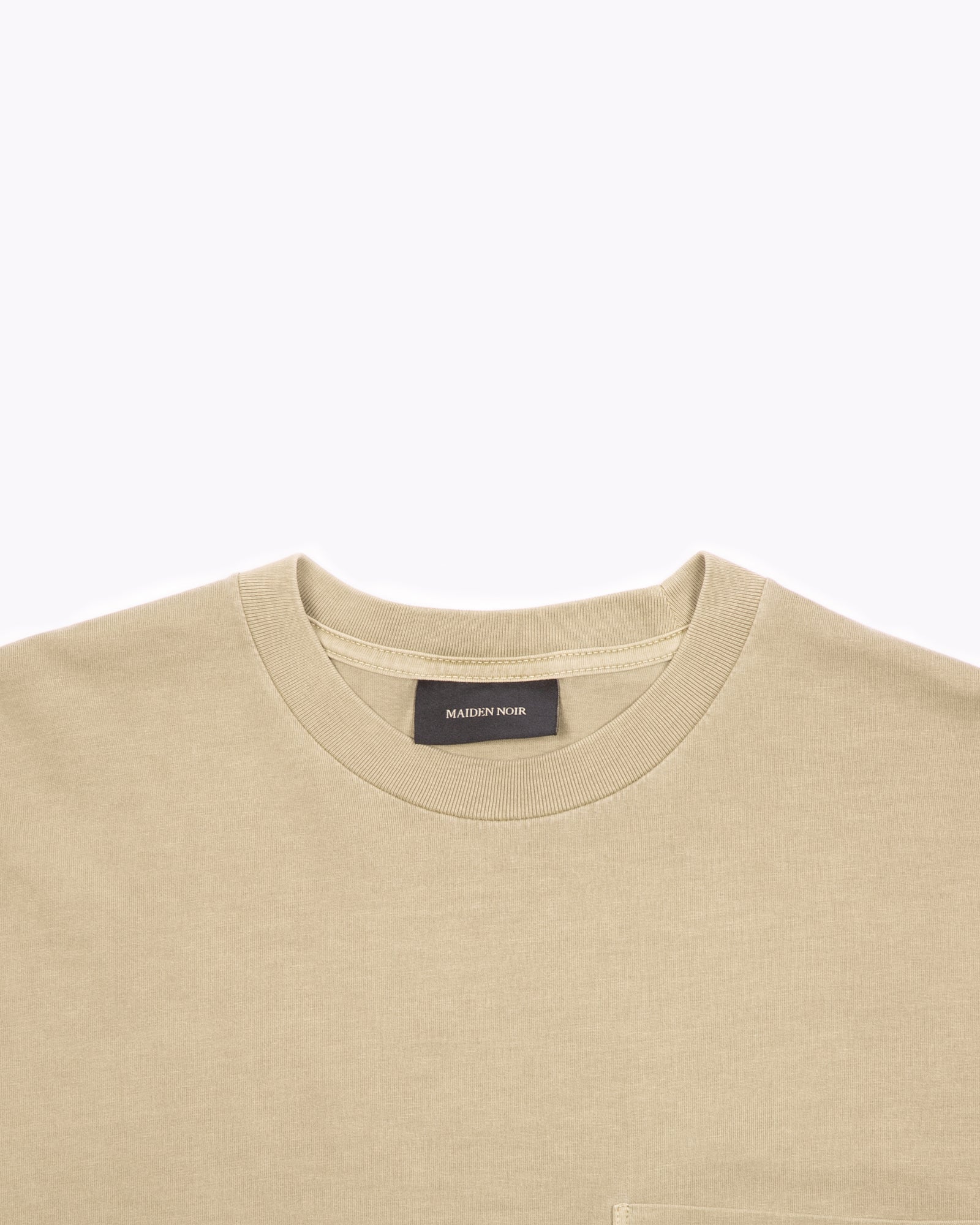 NATURAL DYED BLOCK LS JERSEY - LICHEN(3135)