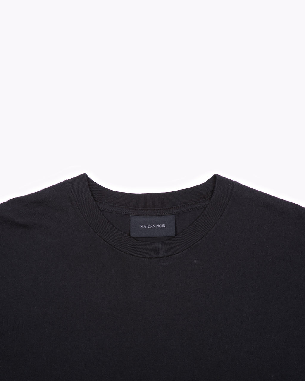 NATURAL DYED BLOCK SS JERSEY - BLACK(3136)