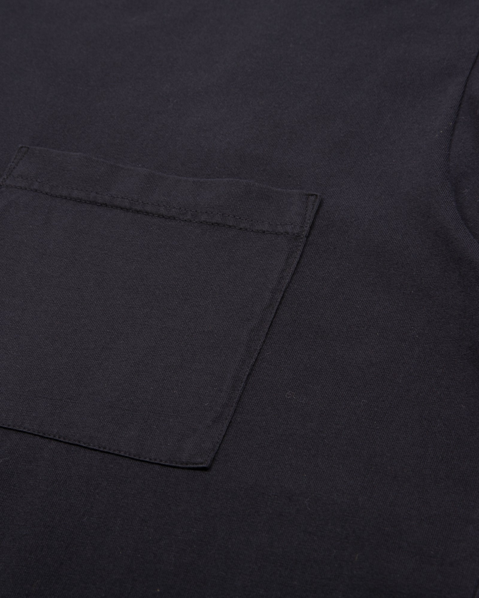 NATURAL DYED BLOCK SS JERSEY - BLACK(3136)