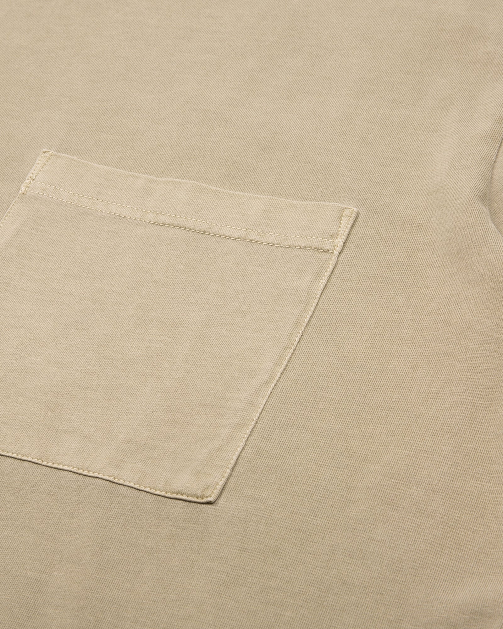 NATURAL DYED BLOCK SS JERSEY - LICHEN(3136)