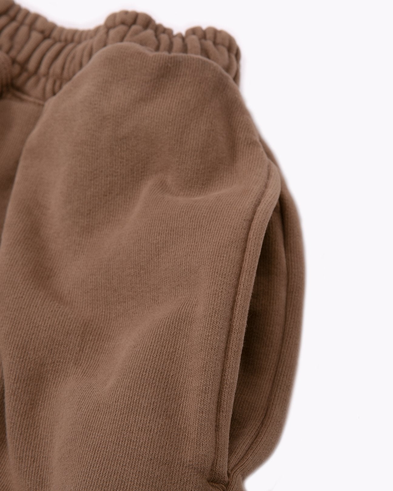 NATURAL DYED FLEECE TROUSER - BARK(3137)