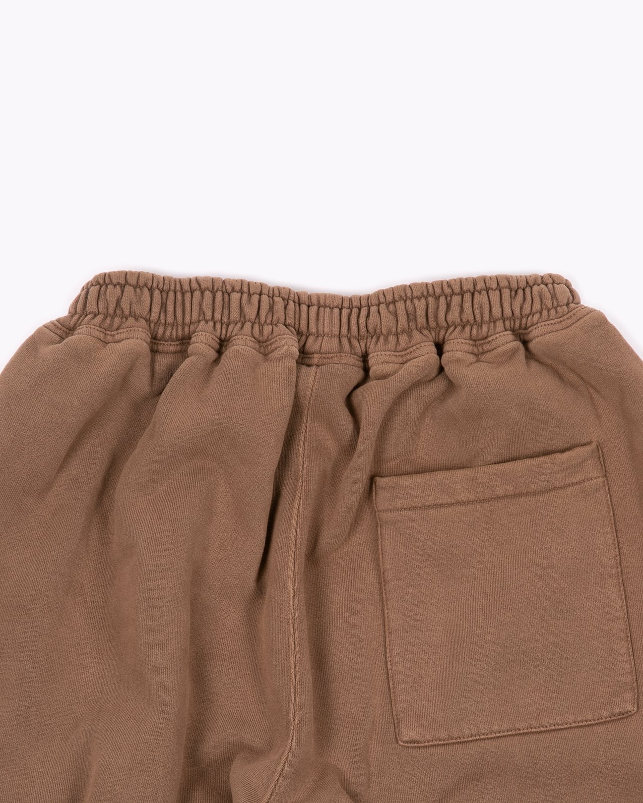 NATURAL DYED FLEECE TROUSER - BARK(3137) – Maiden Noir Japan
