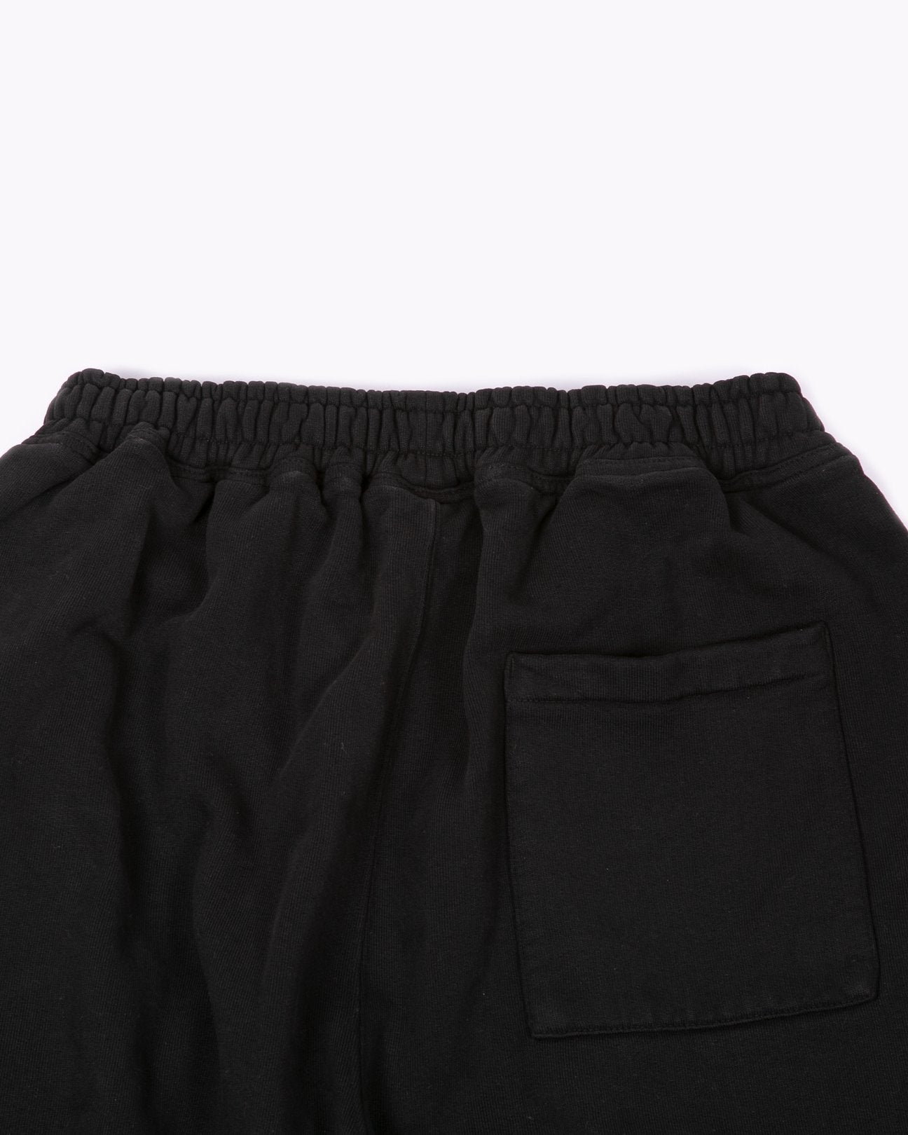 NATURAL DYED FLEECE TROUSER - BLACK(3137)