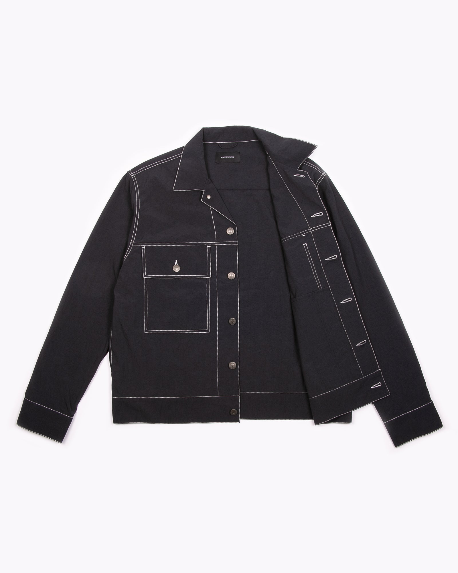 NYLON RANCH JACKET - BLACK(3202)