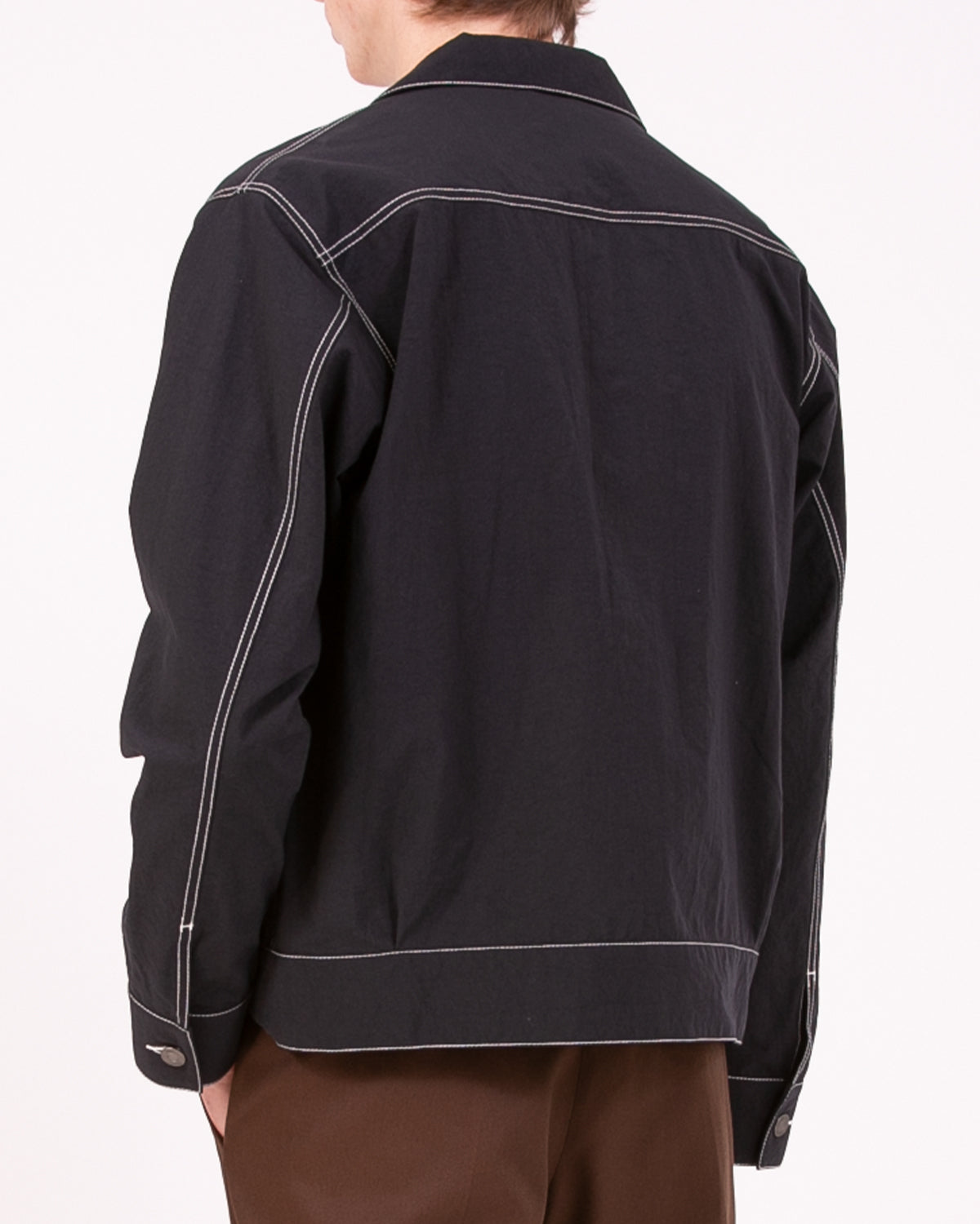 NYLON RANCH JACKET - BLACK(3202)