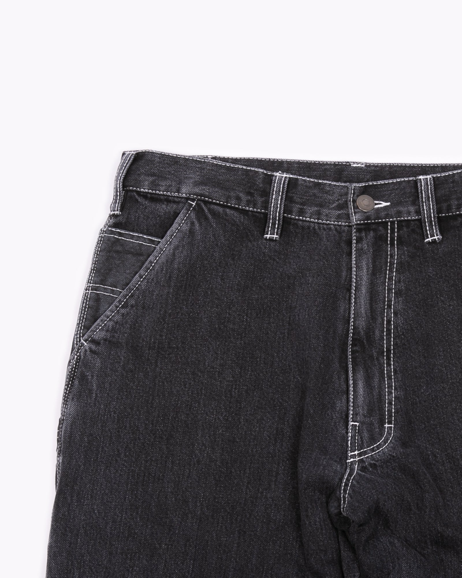 DOUBLE KNEE TROUSER - BLACK(3221)