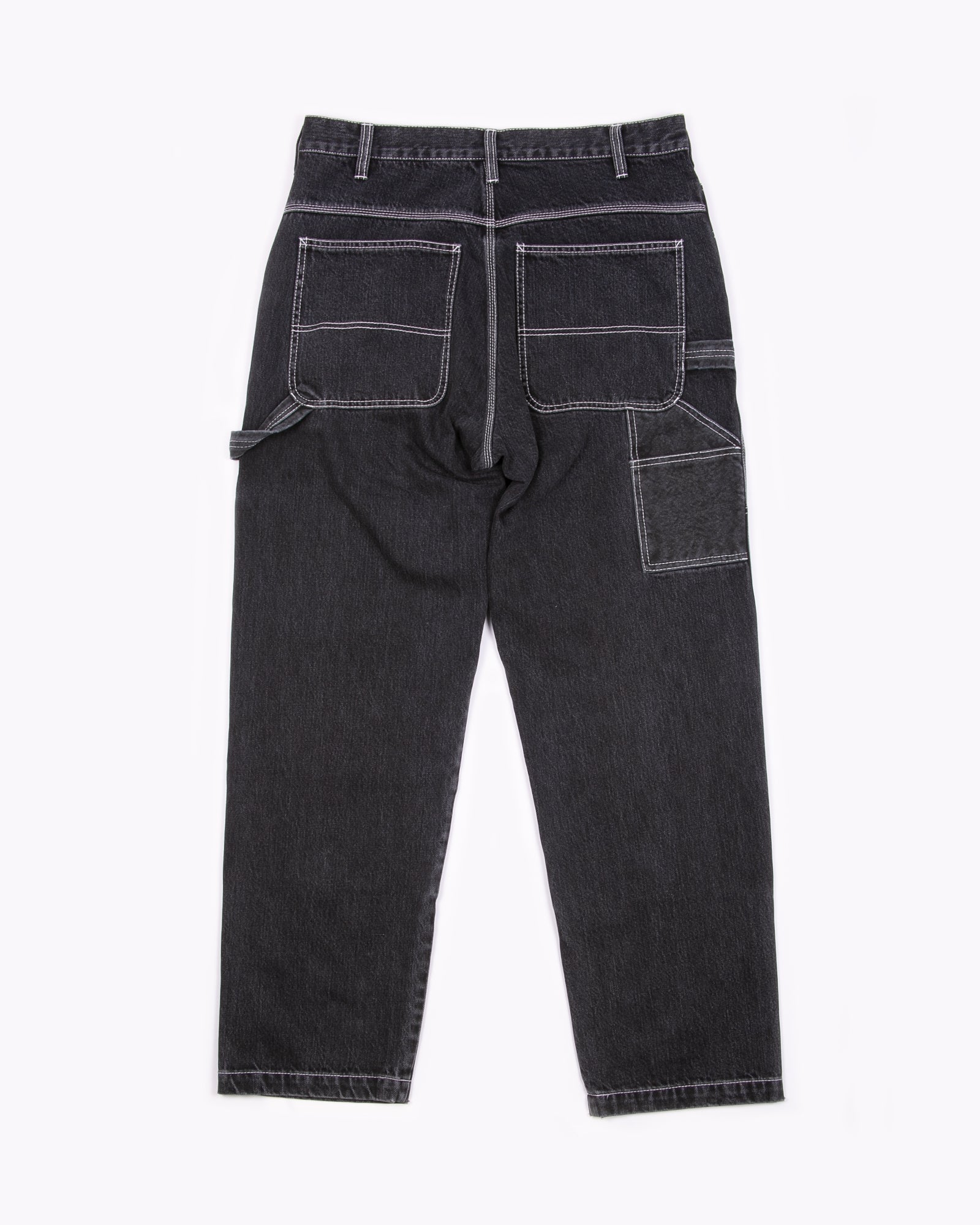 DOUBLE KNEE TROUSER - BLACK(3221)