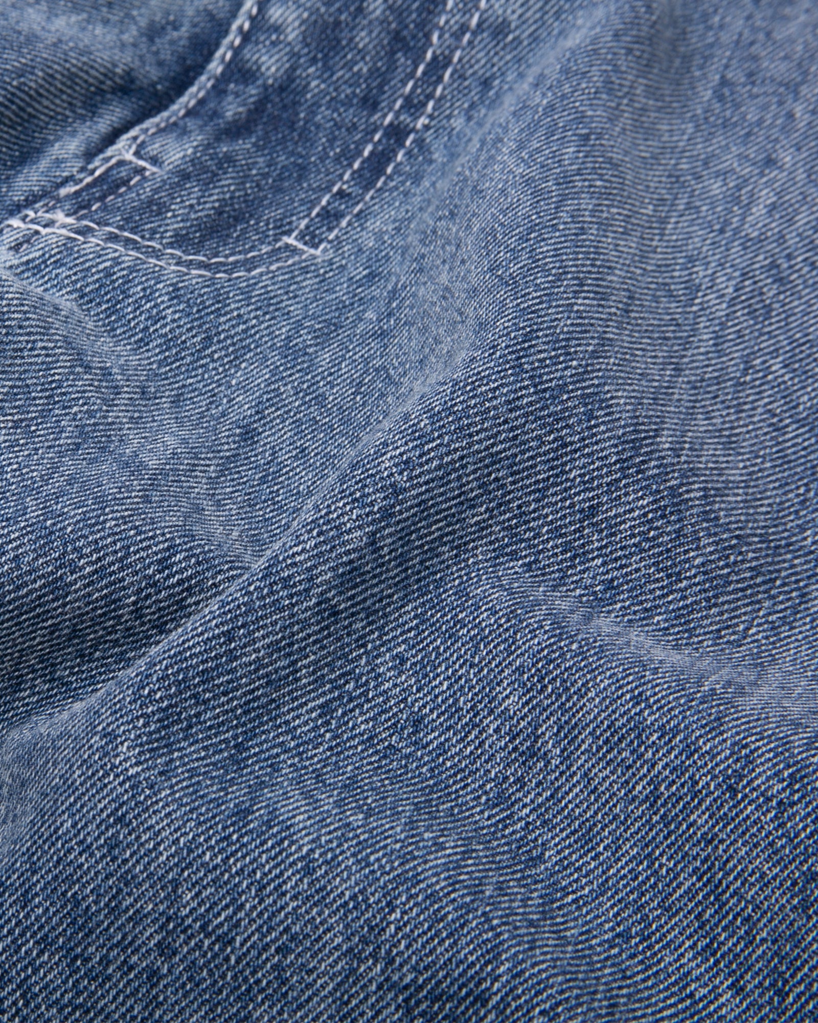 DOUBLE KNEE TROUSER - LIGHT INDIGO(3221)