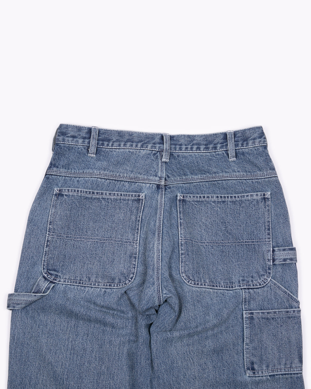 DOUBLE KNEE TROUSER - LIGHT INDIGO(3221)
