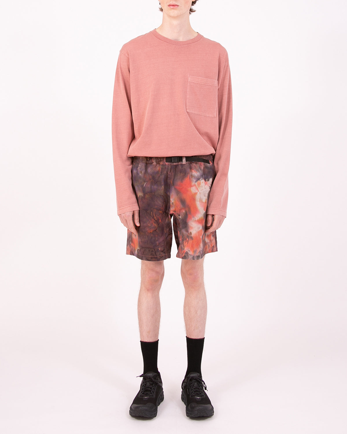 HOK TREK SHORTS - TIE DYE(3224)