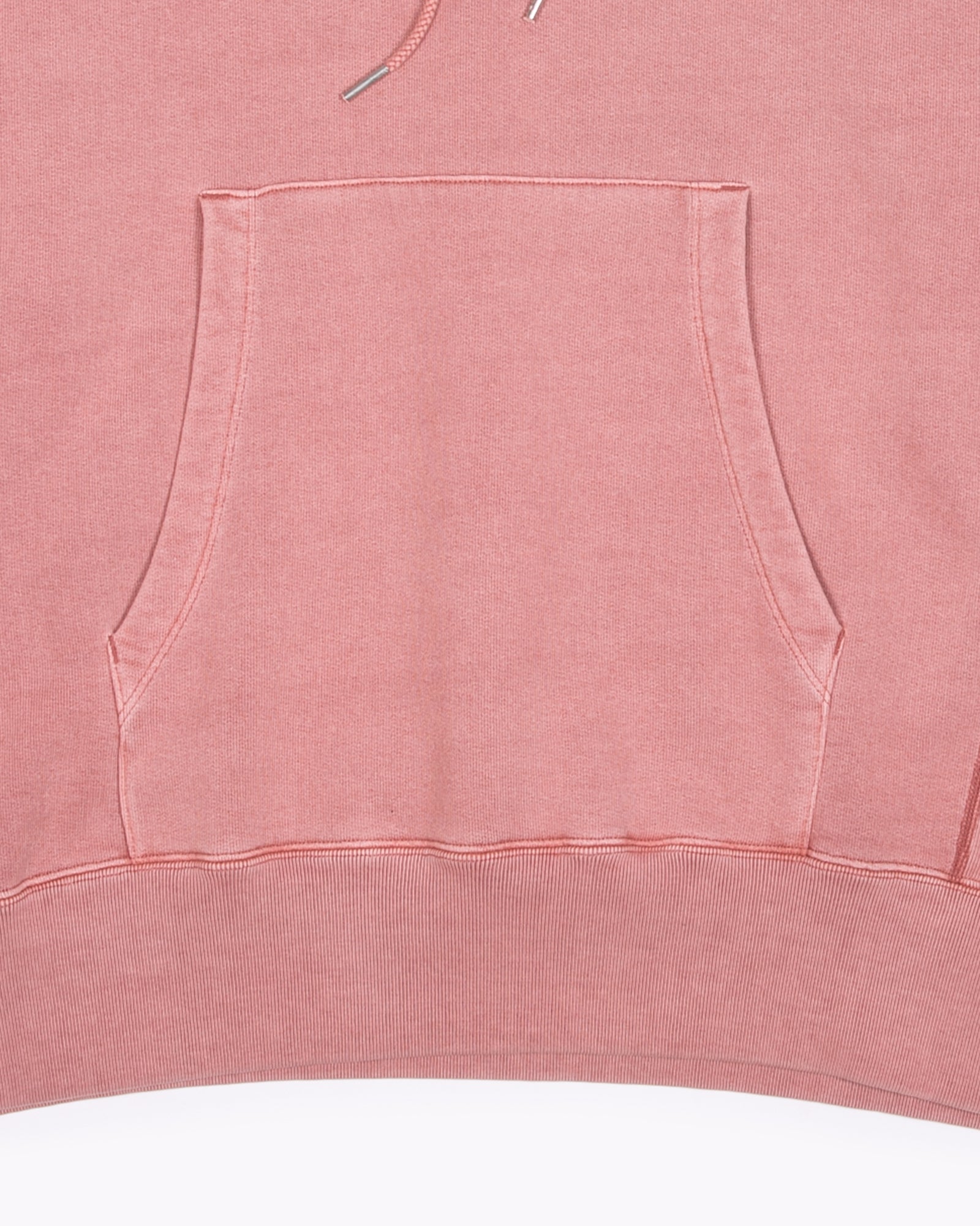 NATURAL DYED HOODIE FLEECE - BRICK(3033)