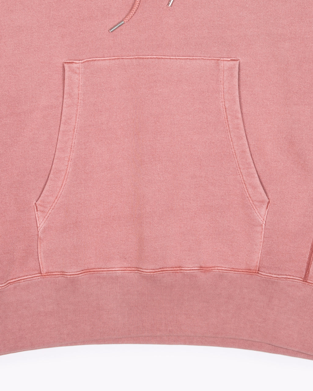 NATURAL DYED HOODIE FLEECE - BRICK(3033)