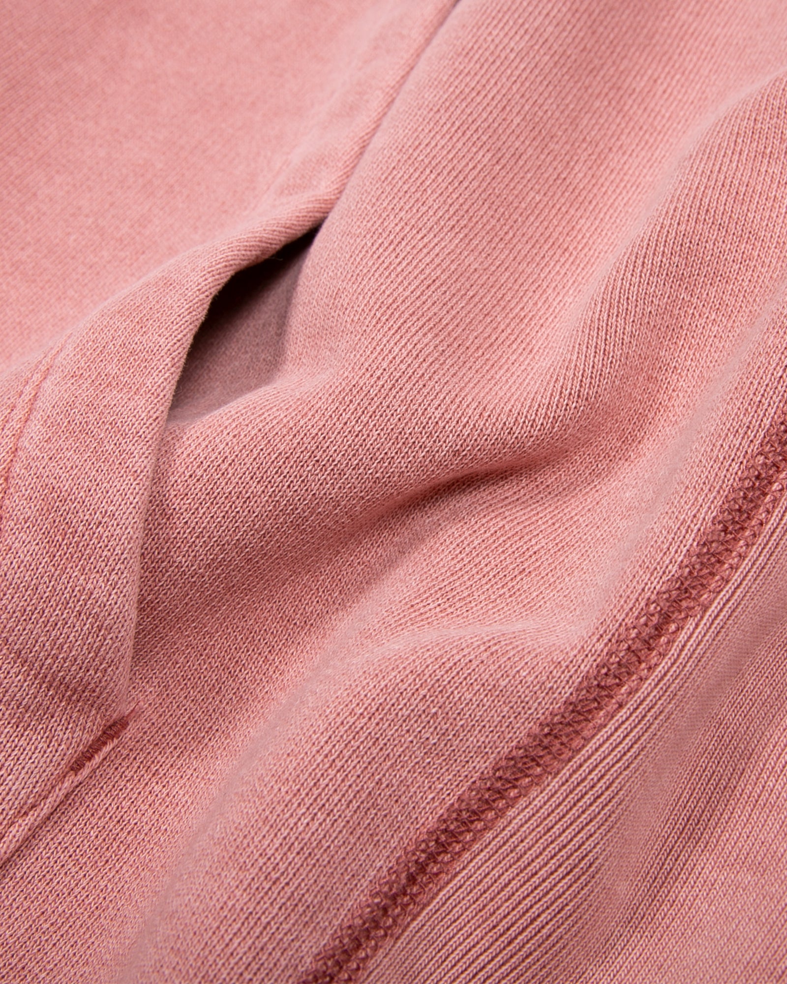 NATURAL DYED HOODIE FLEECE - BRICK(3033)